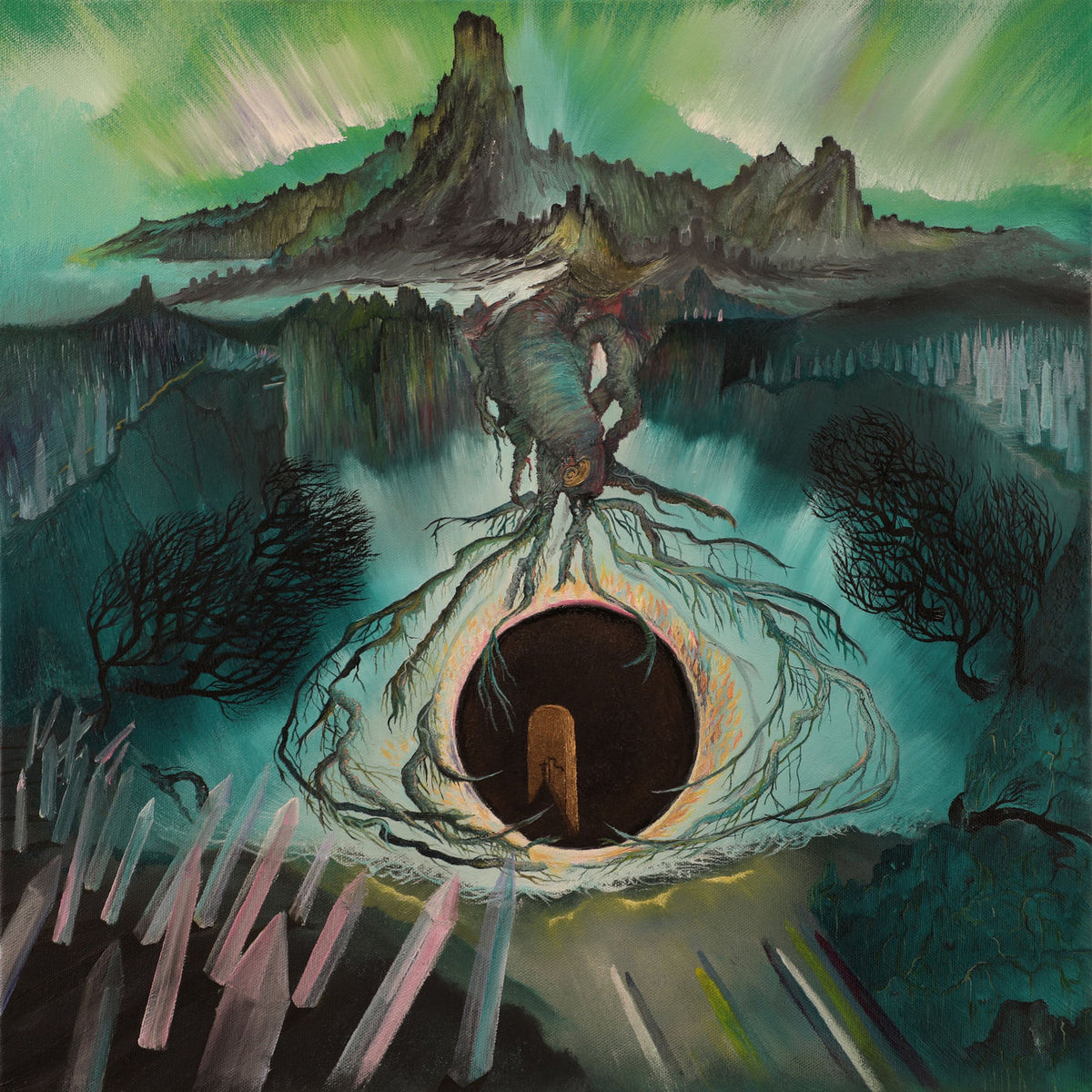 Kayo Dot – Moss Grew On The Swords & Plowshares Alike vinyl record cover