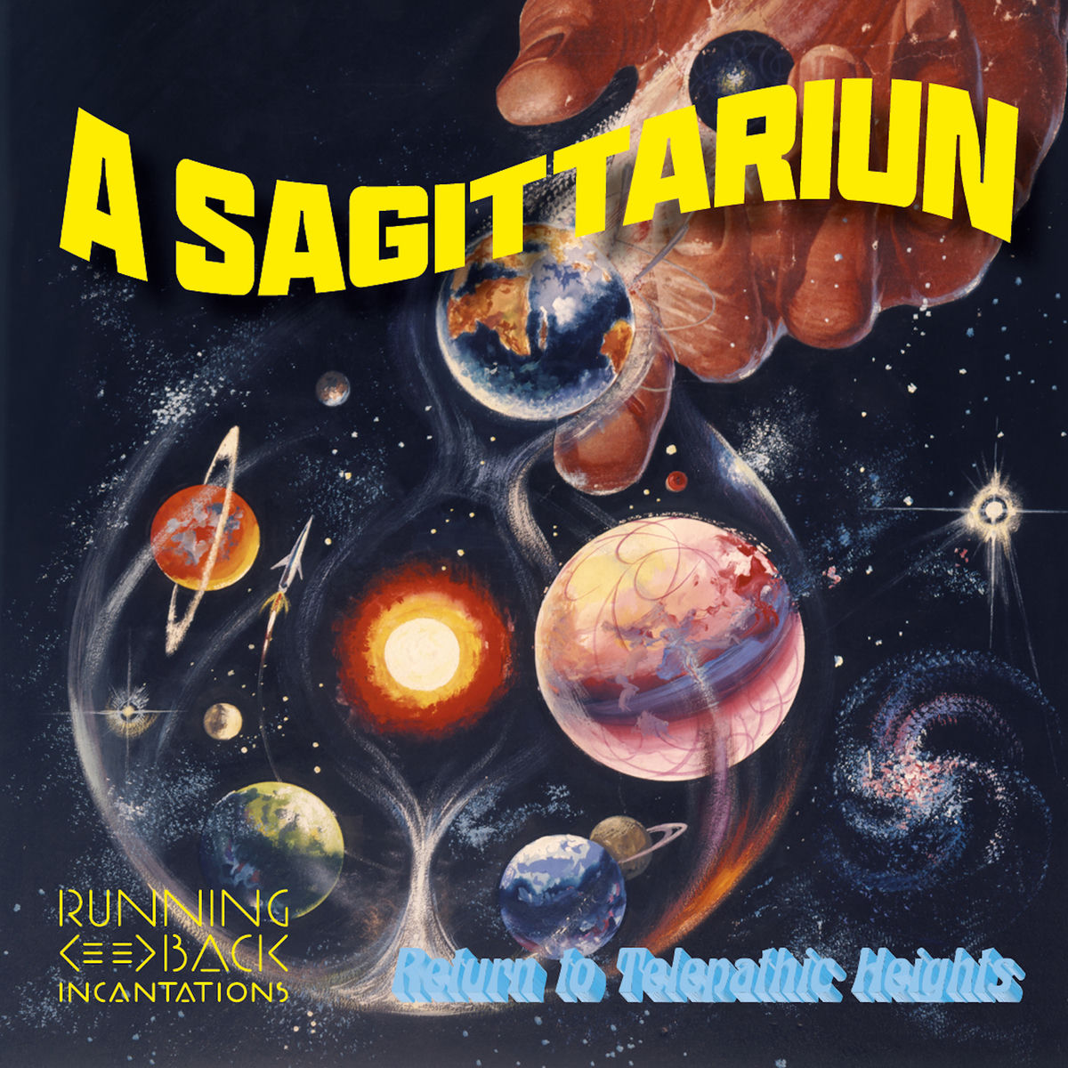 A Sagittariun – Return to Telepathic Heights vinyl record cover