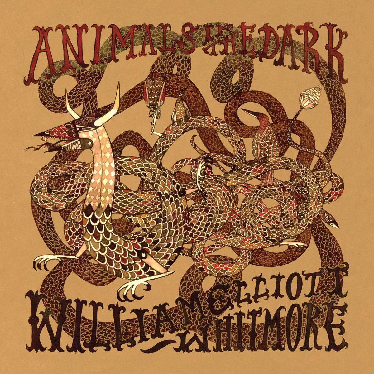 William Elliott Whitmore – Animals In The Dark vinyl cover