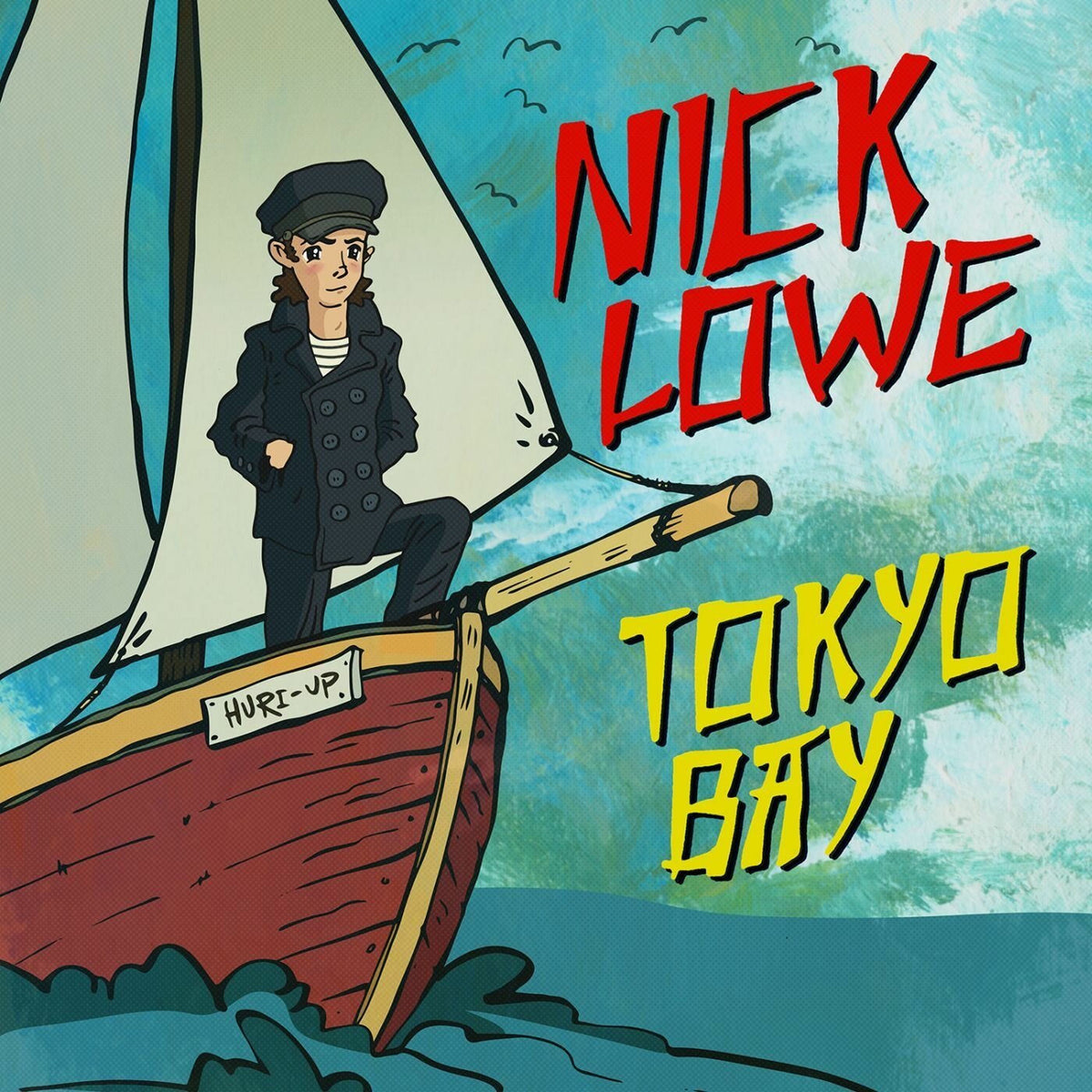 Nick Lowe – Tokyo Bay / Crying Inside vinyl cover