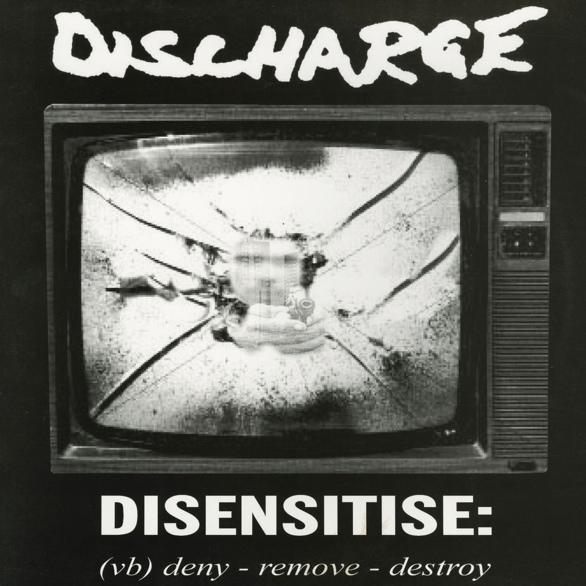 Discharge – Disensitise vinyl cover