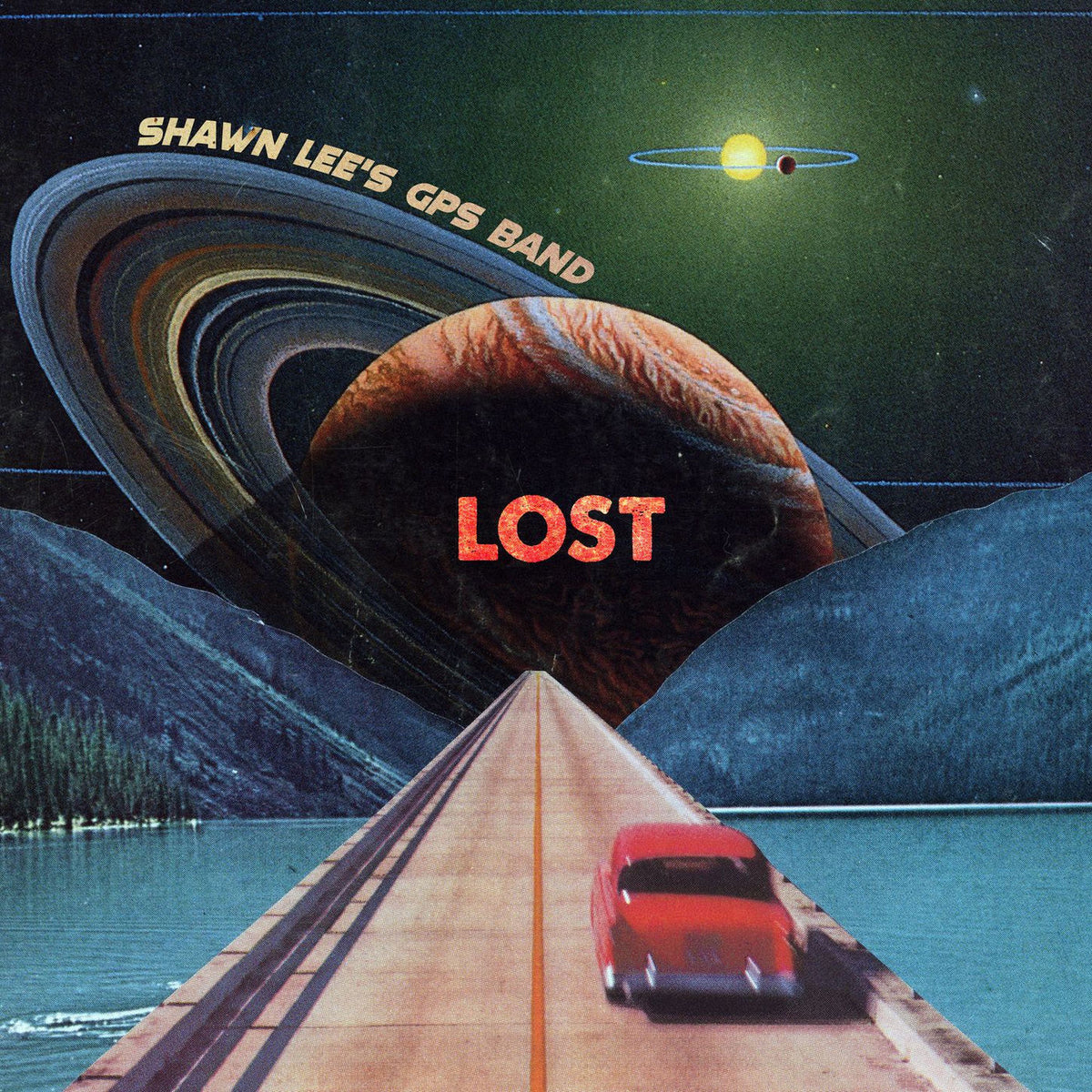 Shawn Lee's GPS Band – Lost vinyl record cover