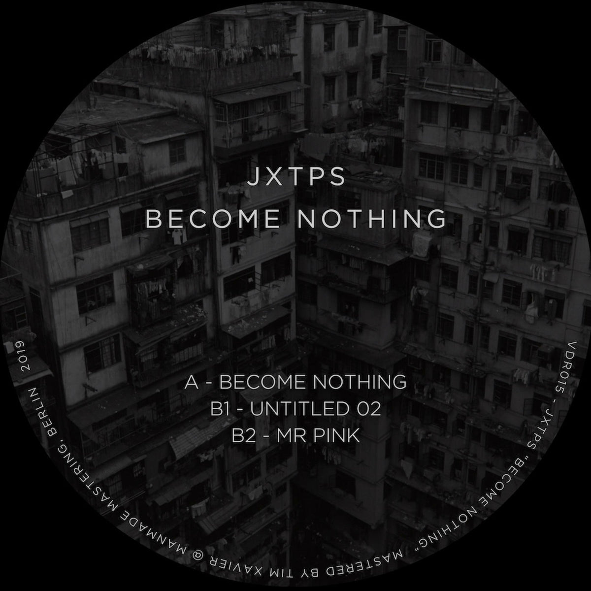 Jxtps – Become Nothing vinyl record cover