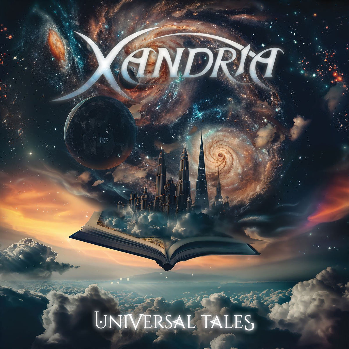 Xandria – Universal Tales vinyl record cover