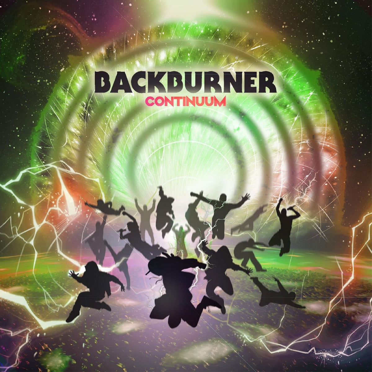 Backburner – Continuum vinyl record cover