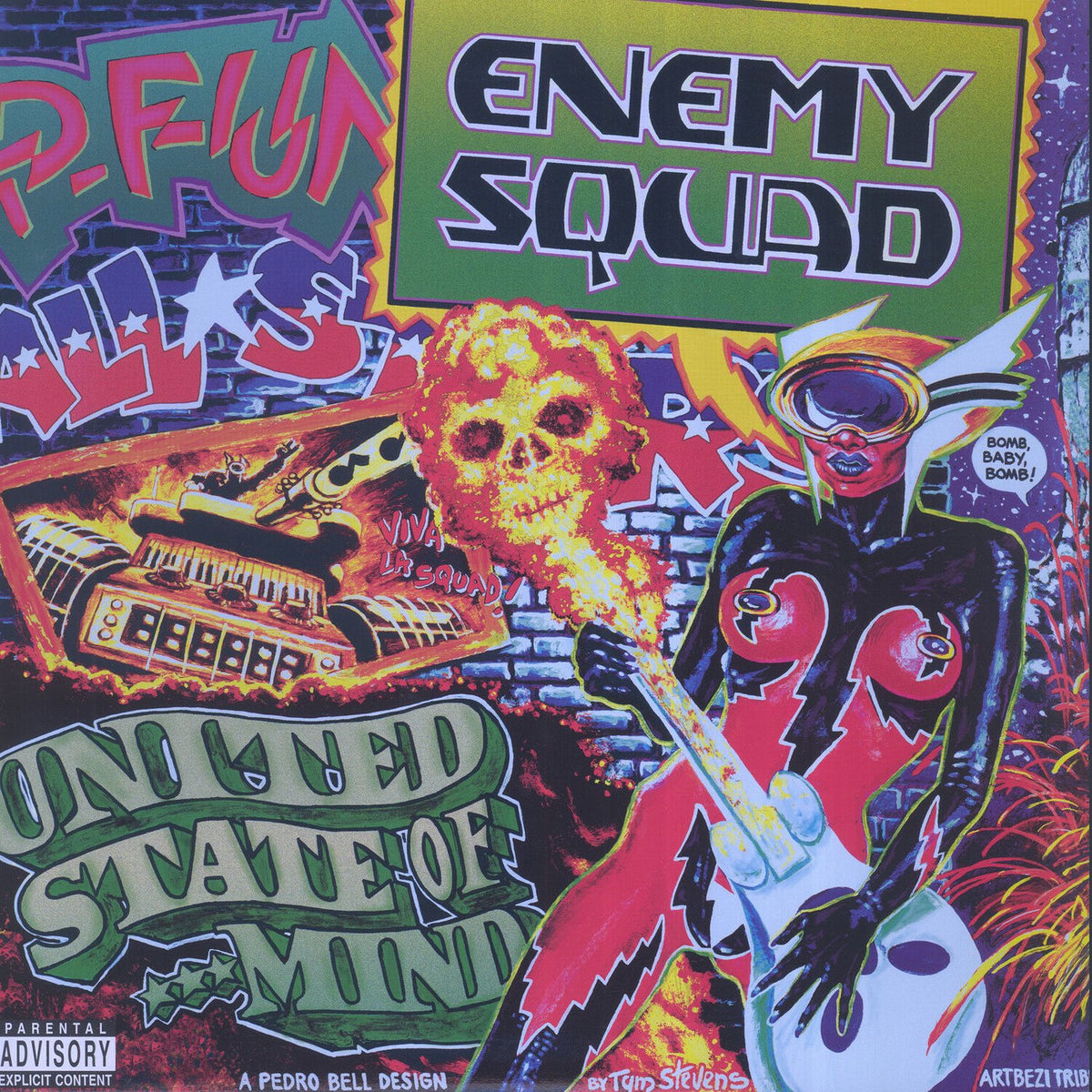 Enemy, Squad – United State Of Mind vinyl record cover