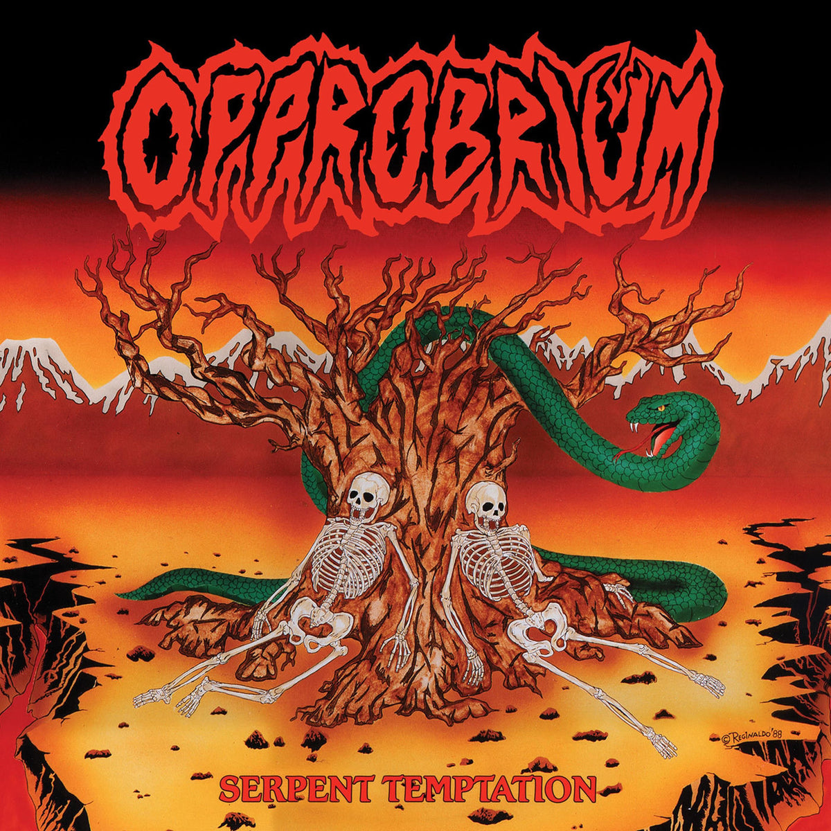 Opprobrium – Serpent Temptation (Coloured Vinyl) vinyl record cover