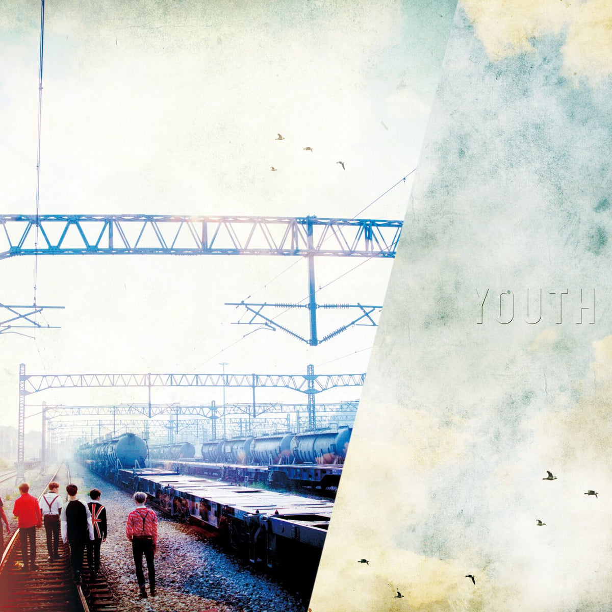 BTS – Youth (Clear Purple Vinyl) vinyl record cover