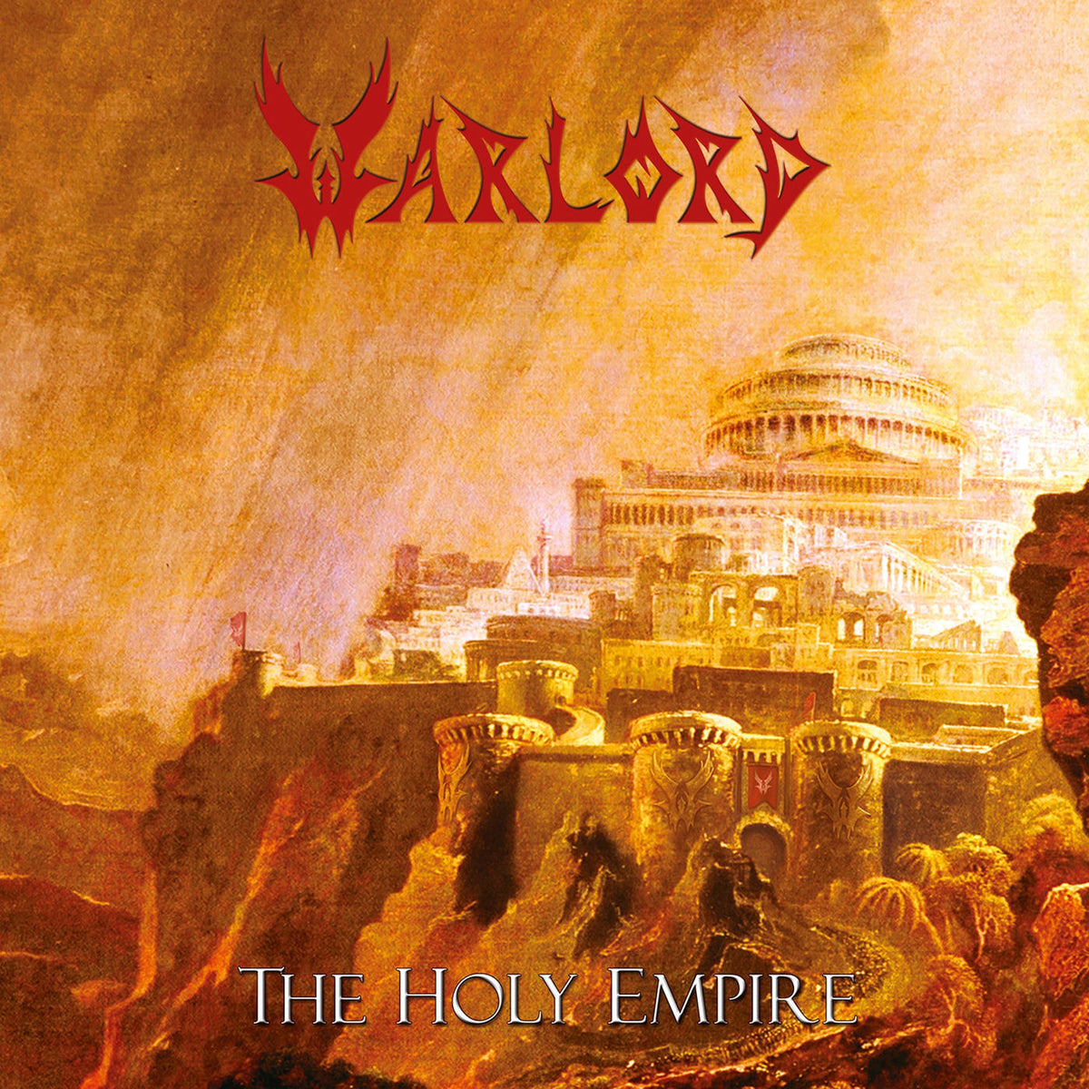 Warlord – The Holy Empire (Coloured Vinyl) vinyl record cover