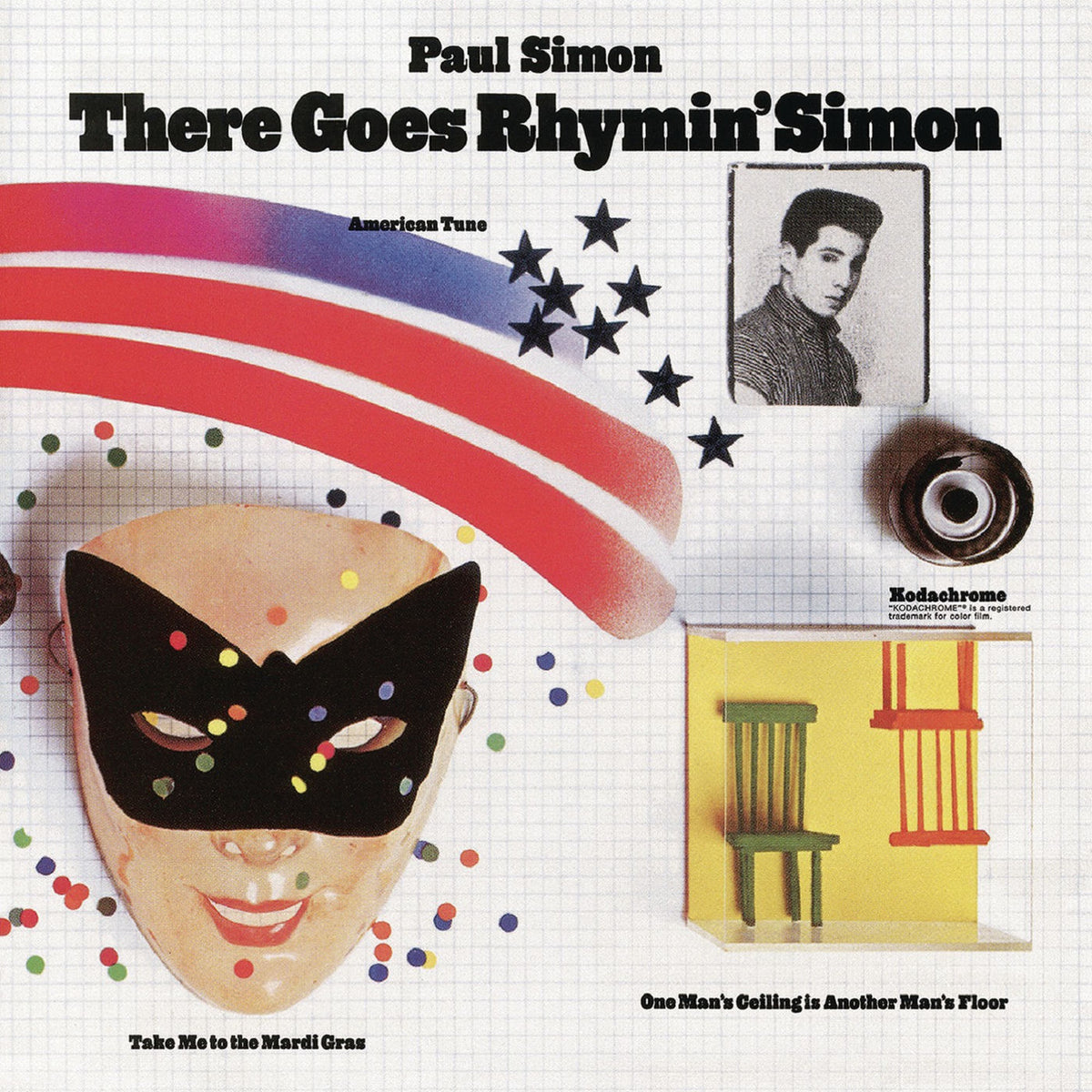 Paul Simon – There Goes Rhymin' Simon vinyl record cover