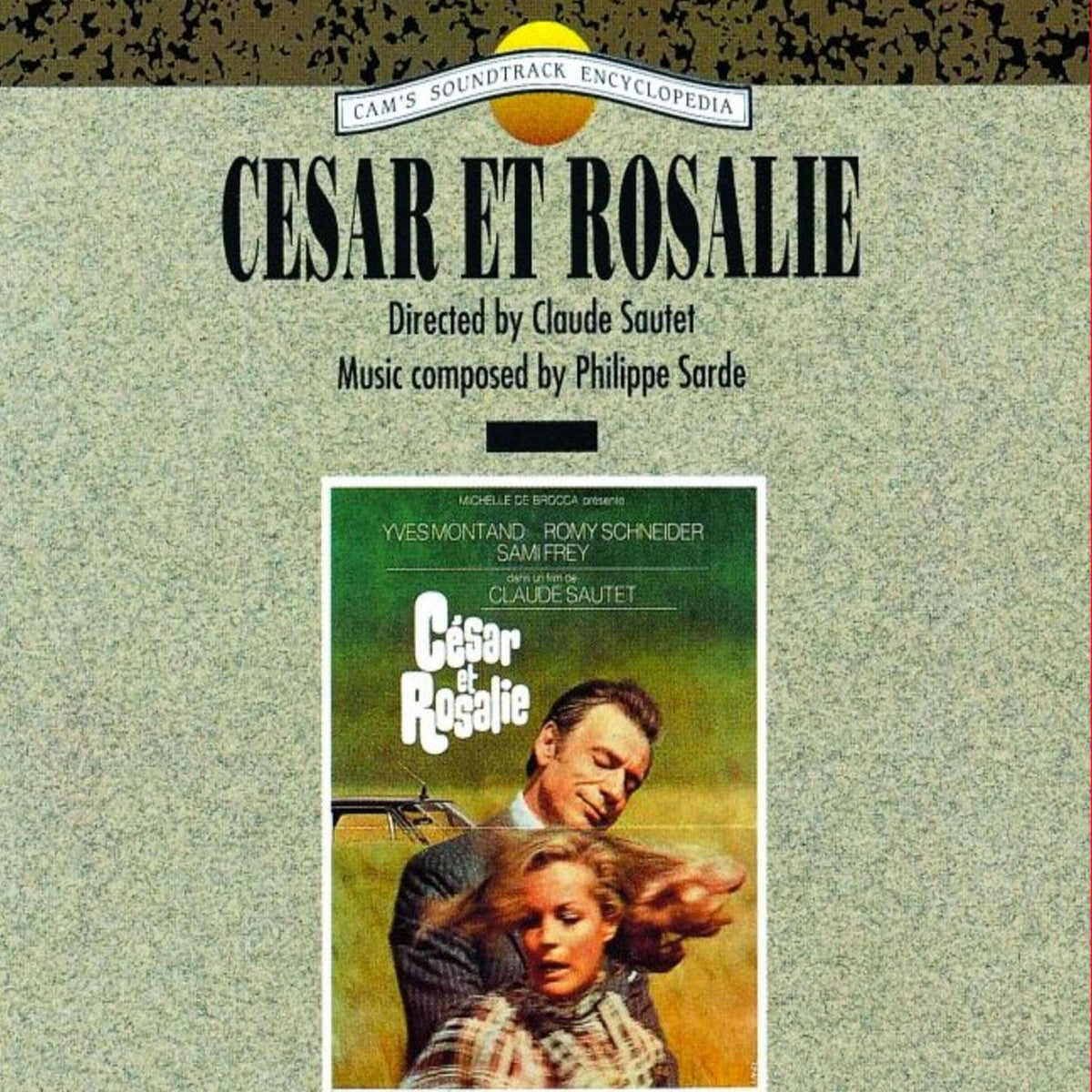 Philippe Sarde – Cesar Et Rosalie vinyl record cover