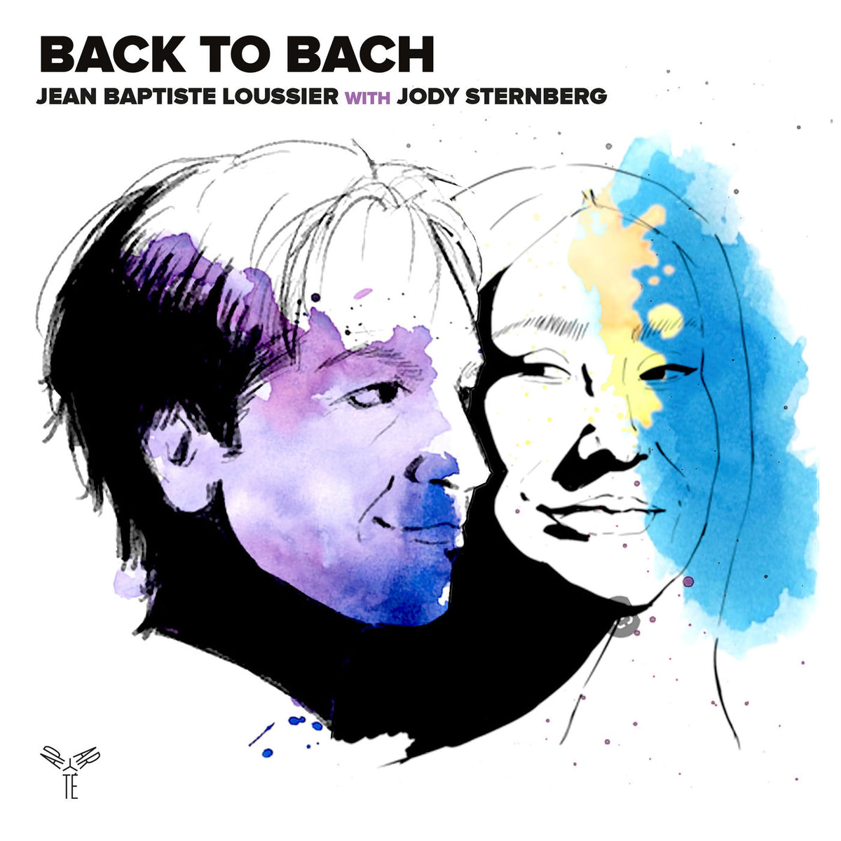 Jean Baptiste Loussier – Back to Bach vinyl cover