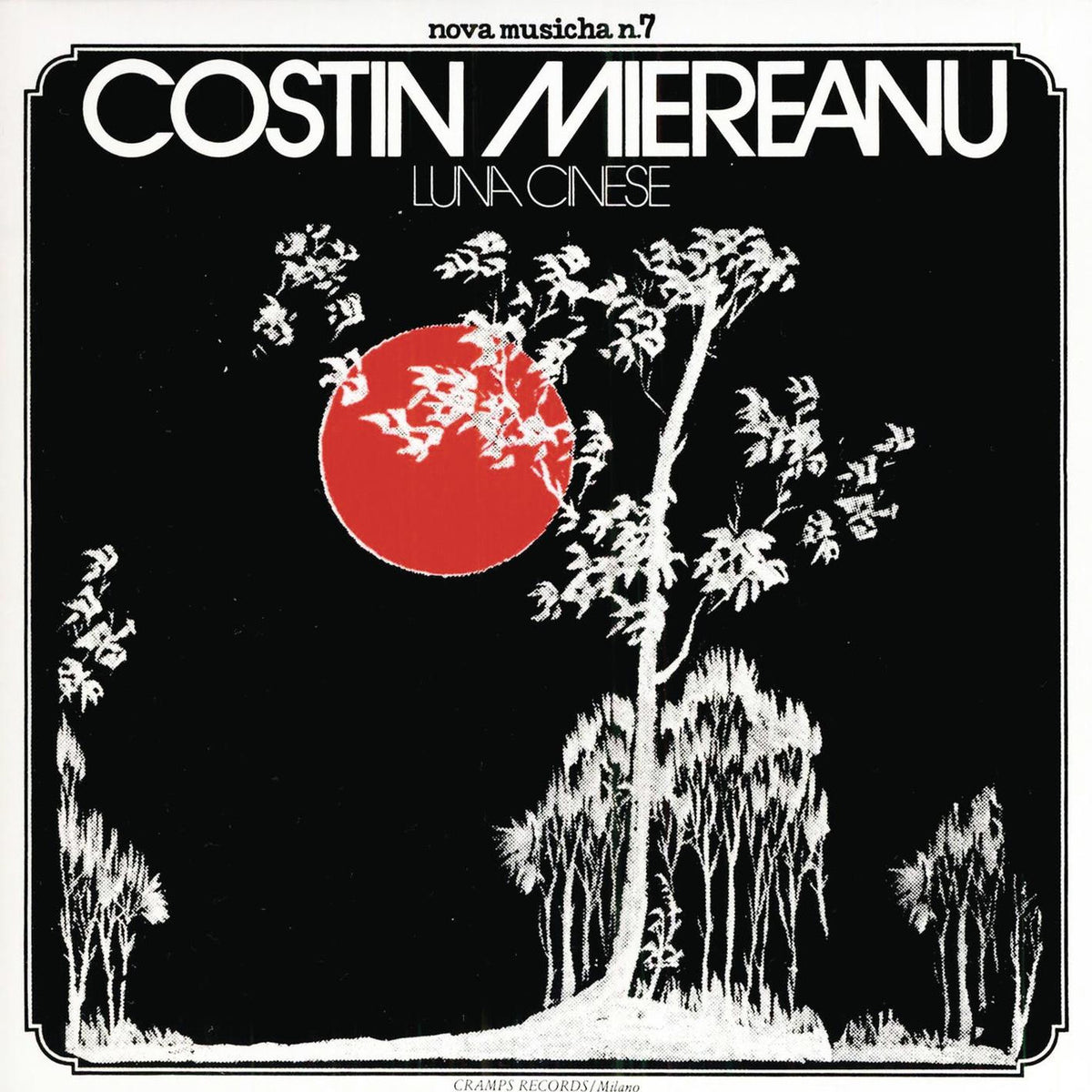 Costin Miereanu – Luna cinese vinyl cover
