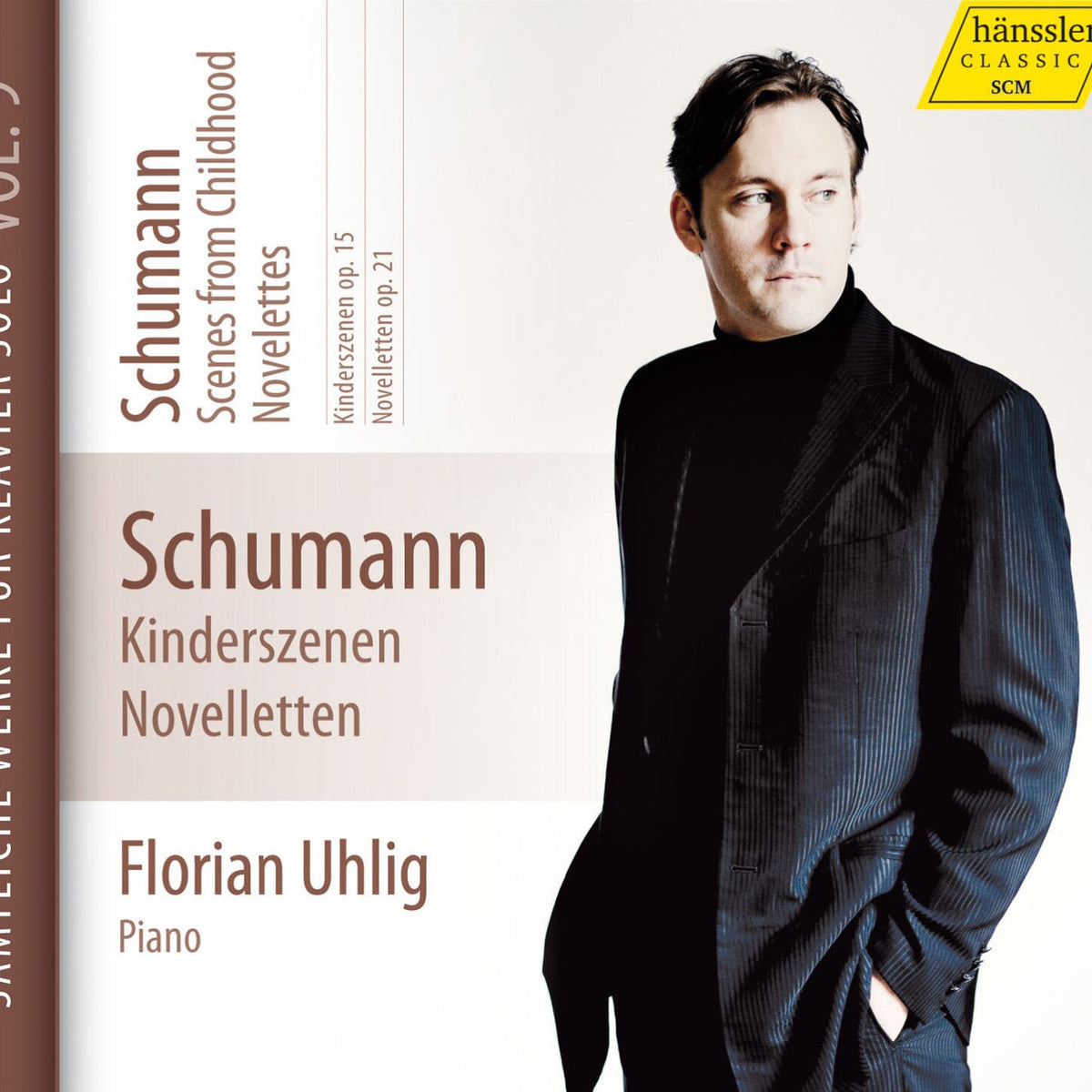 Florian Uhlig – Schumann: Complete Piano Works, Vol. 9 vinyl cover