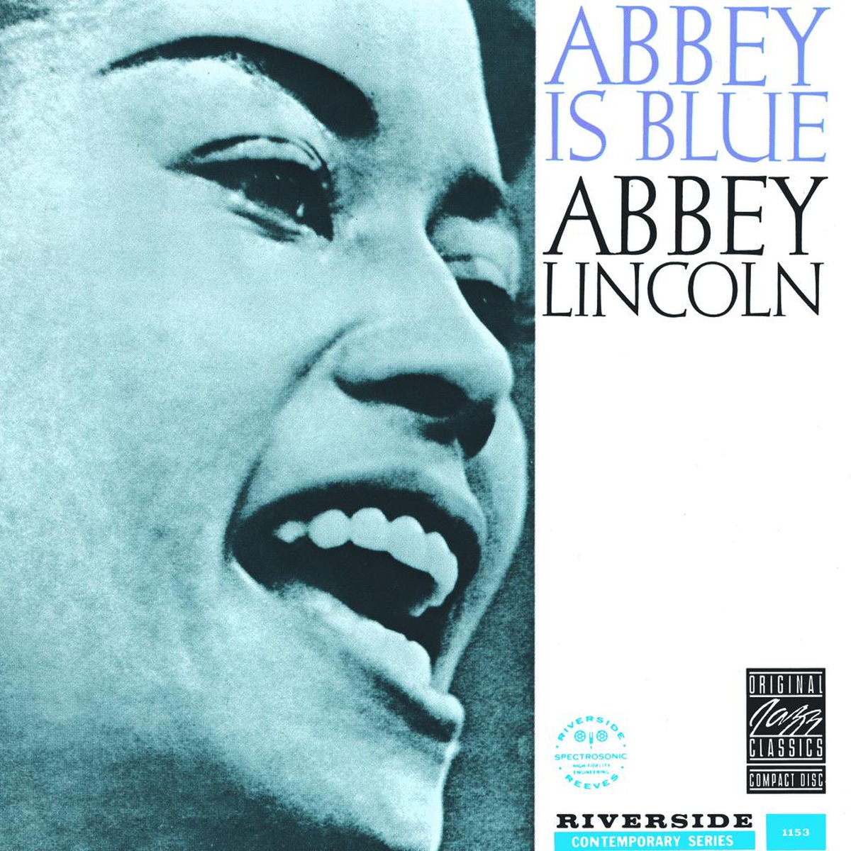 Abbey Lincoln – Abbey Is Blue vinyl record cover