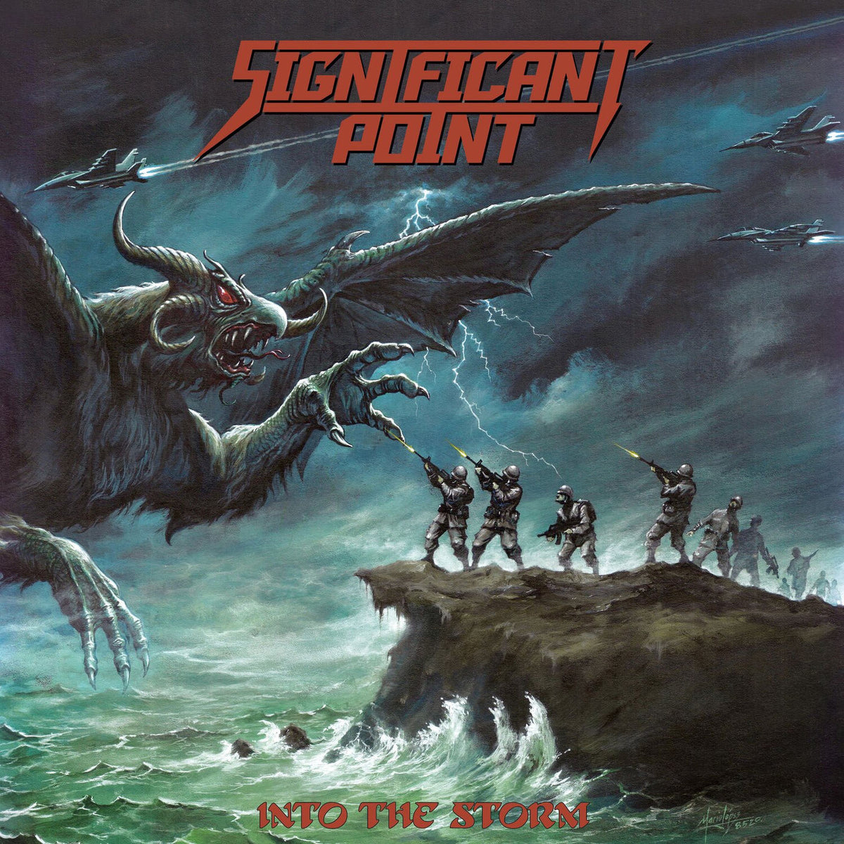Significant Point – Into The Storm vinyl record cover