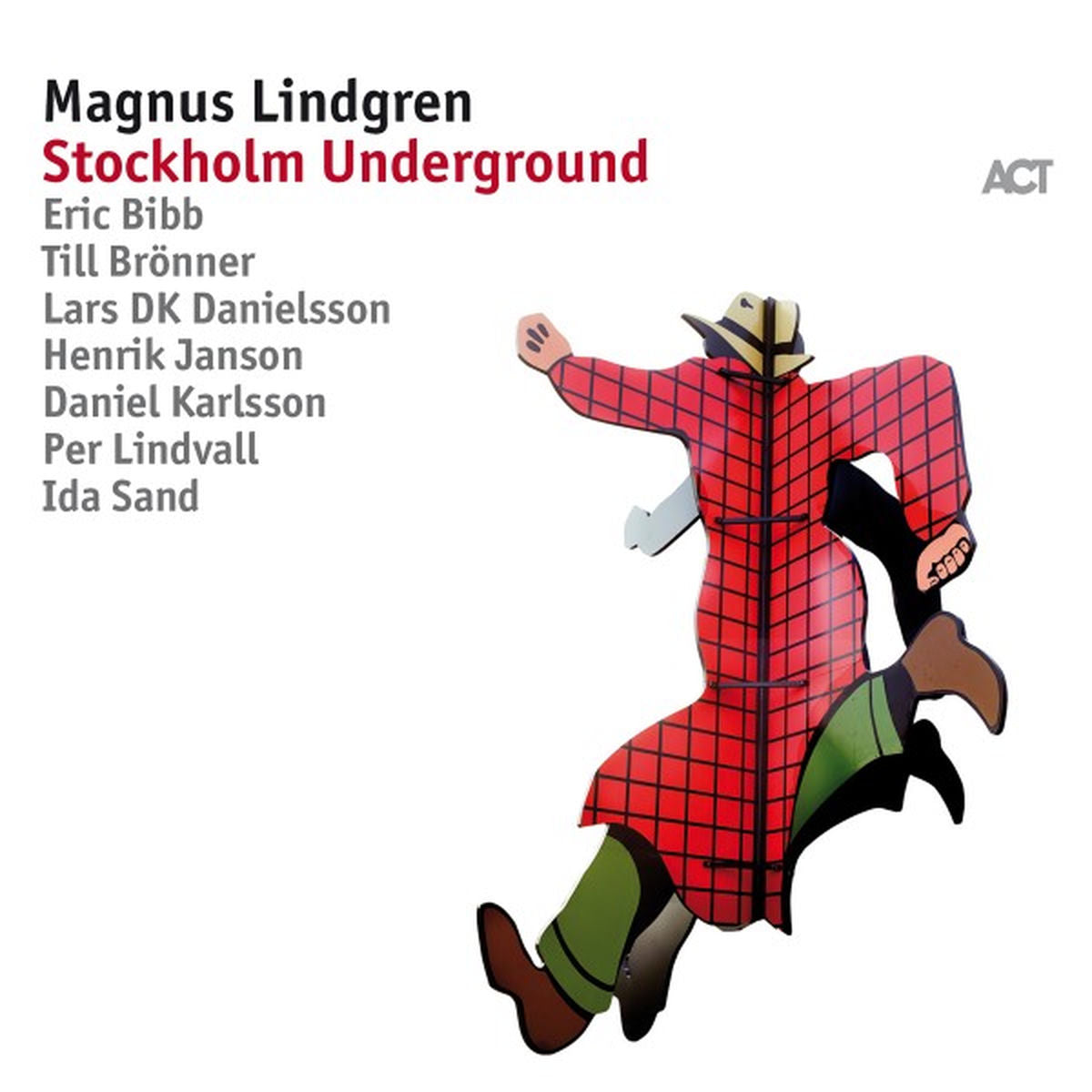Magnus Lindgren – Stockholm Underground vinyl cover