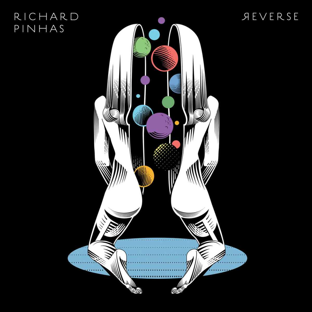 Richard Pinhas – Reverse vinyl record cover