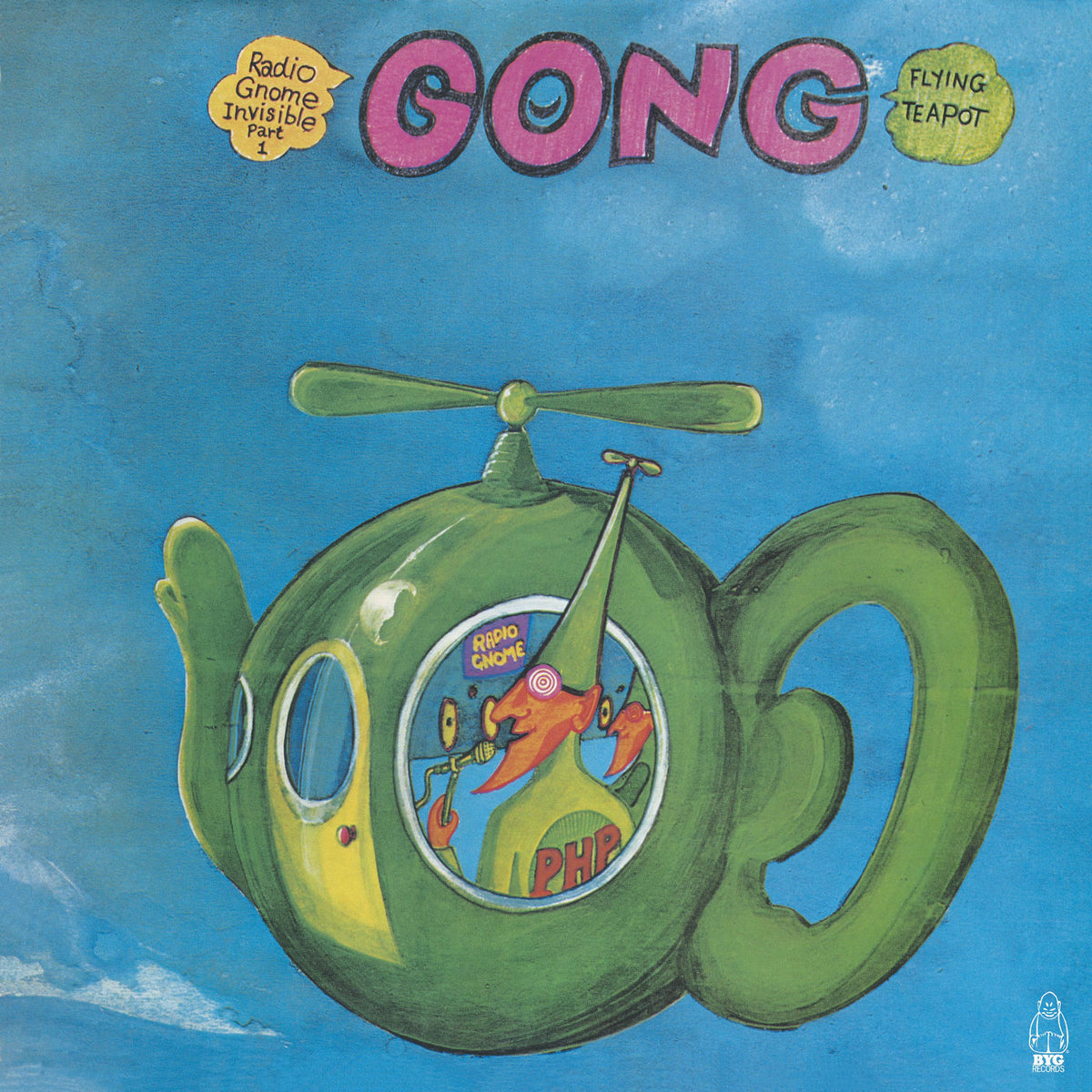 Gong – Flying Teapot vinyl record cover