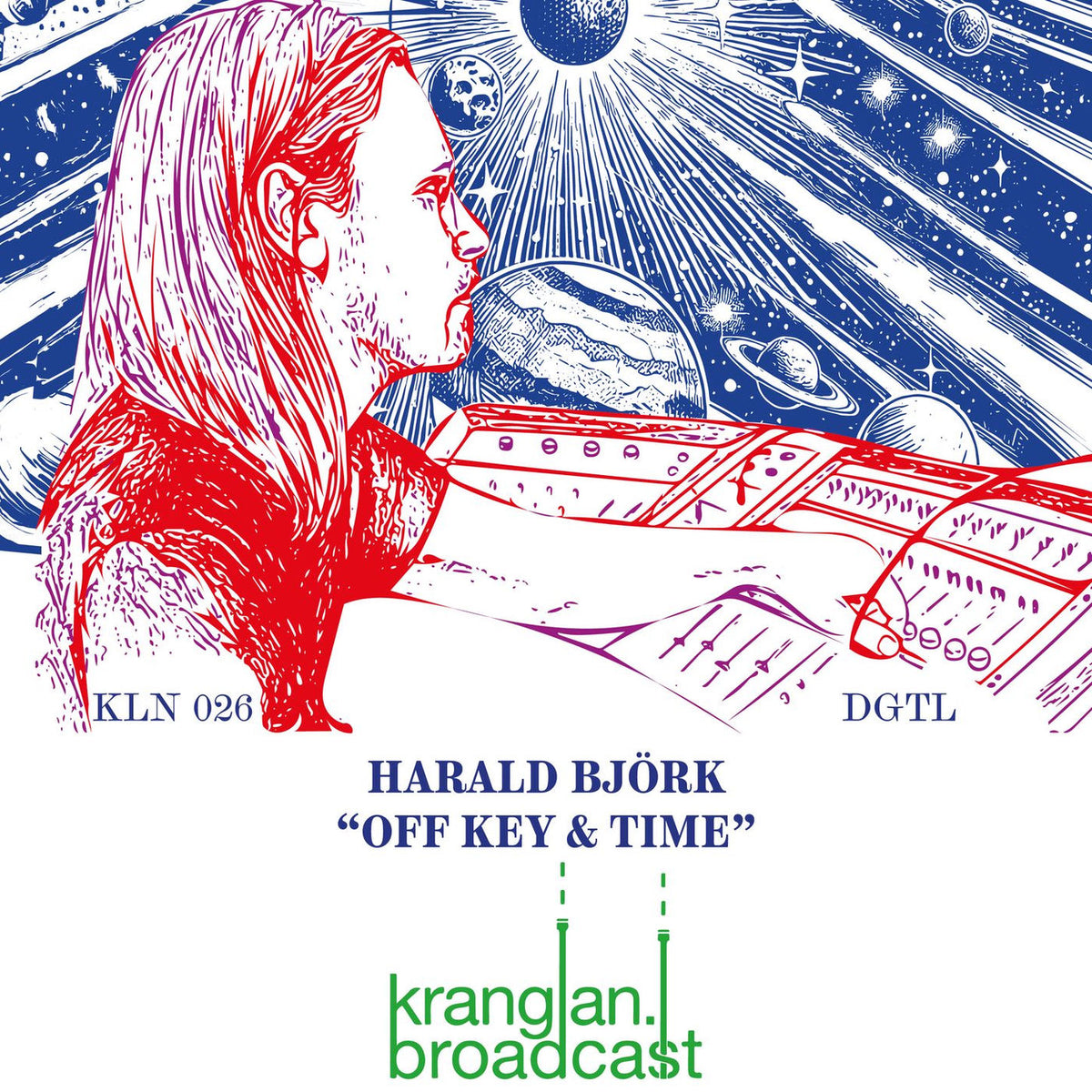 Harald Björk – Off Key & Time vinyl cover