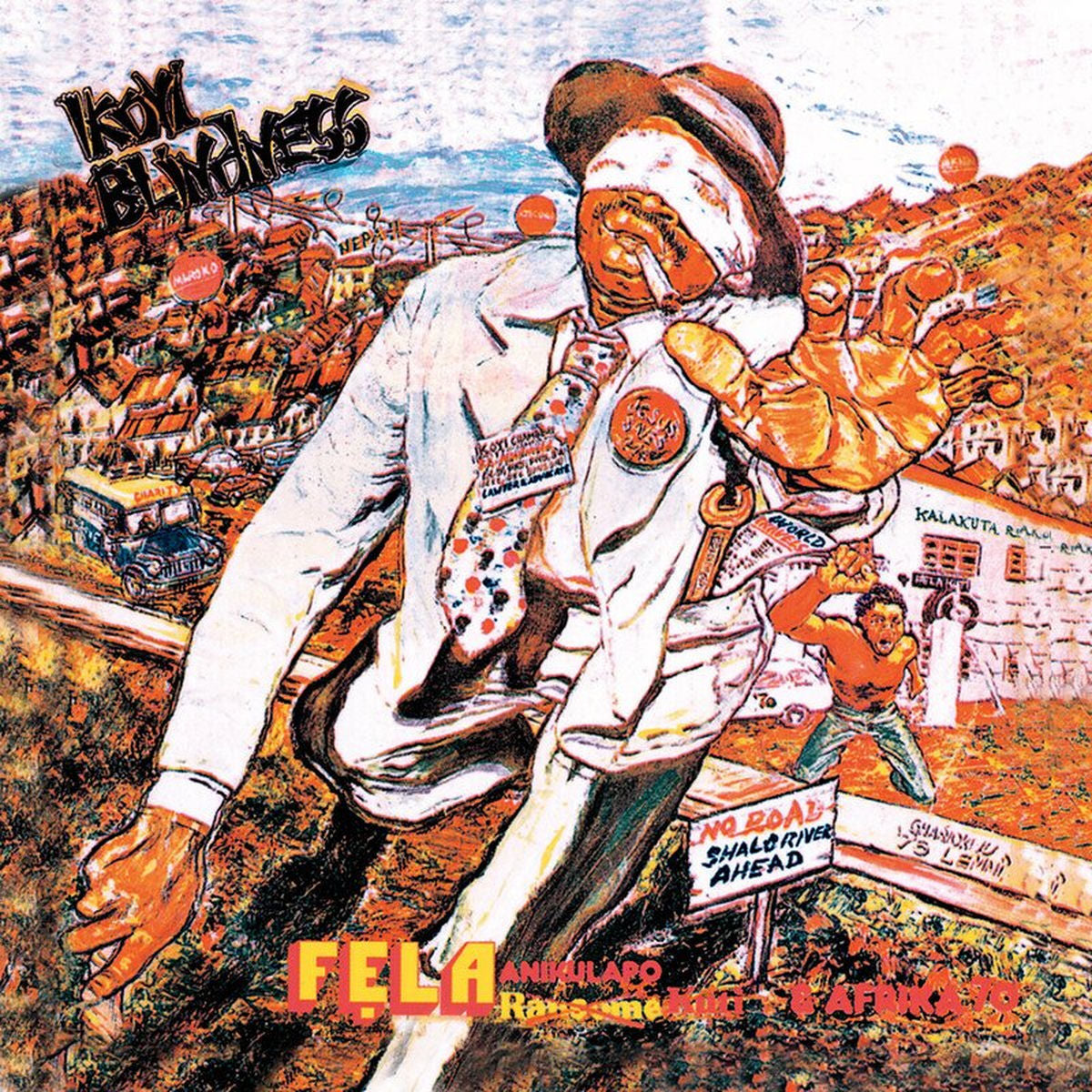 Fela Kuti – Ikoyi Blindness vinyl record cover