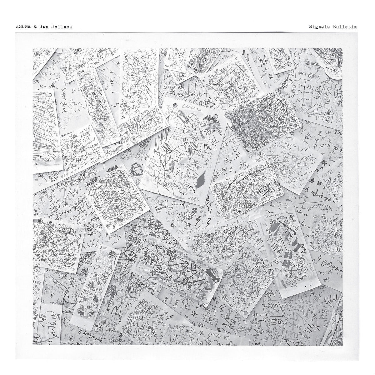 ASUNA – Signals Bulletin vinyl cover
