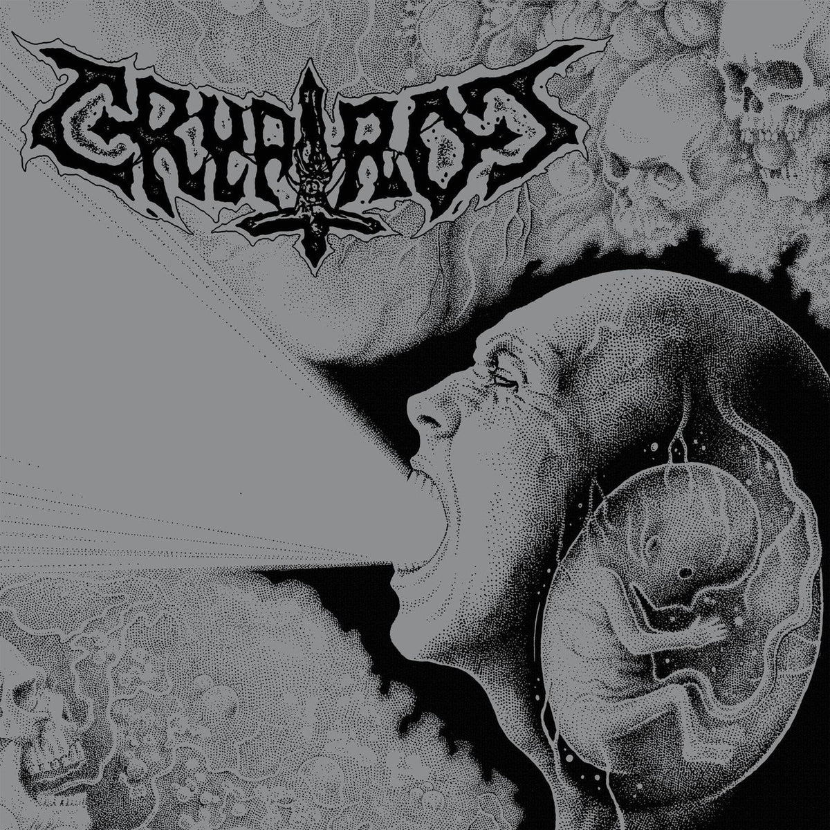 Crypt Rot – Embryonic Devils vinyl cover