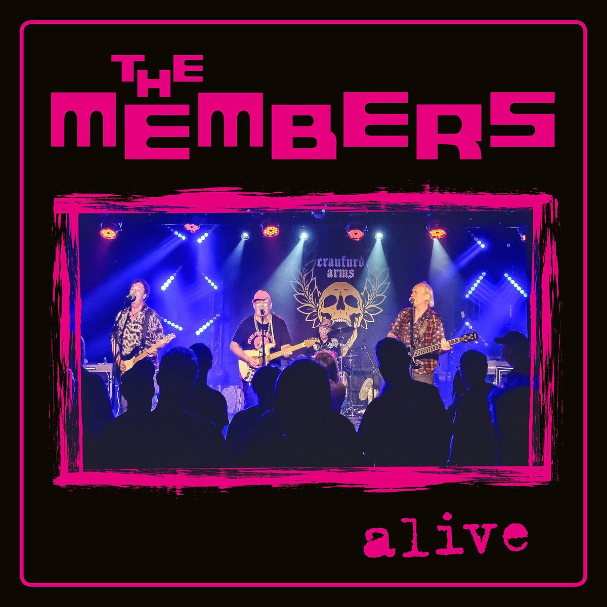 The Members – Alive vinyl record cover