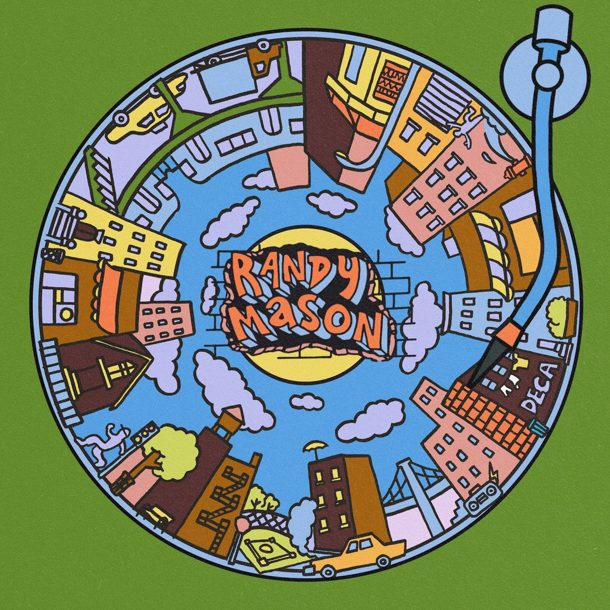 Randy Mason – Practical Rap For Everyday People [LP] vinyl record cover