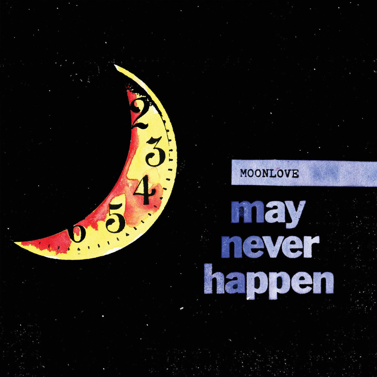 Moonlove – May Never Happen vinyl record cover