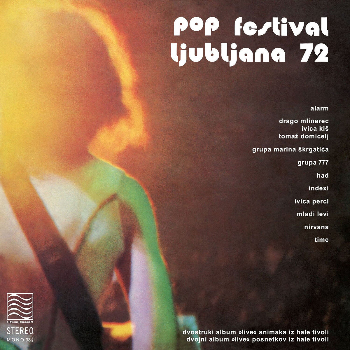 Various Artists – Pop Festival Ljubljana, Boom Festival vinyl record cover