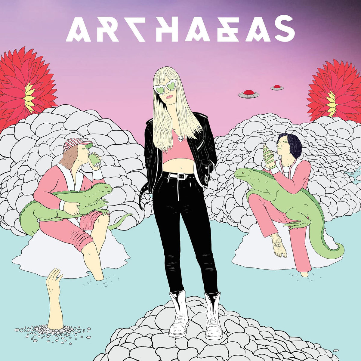 The Archaeas – The Archaeas vinyl record cover