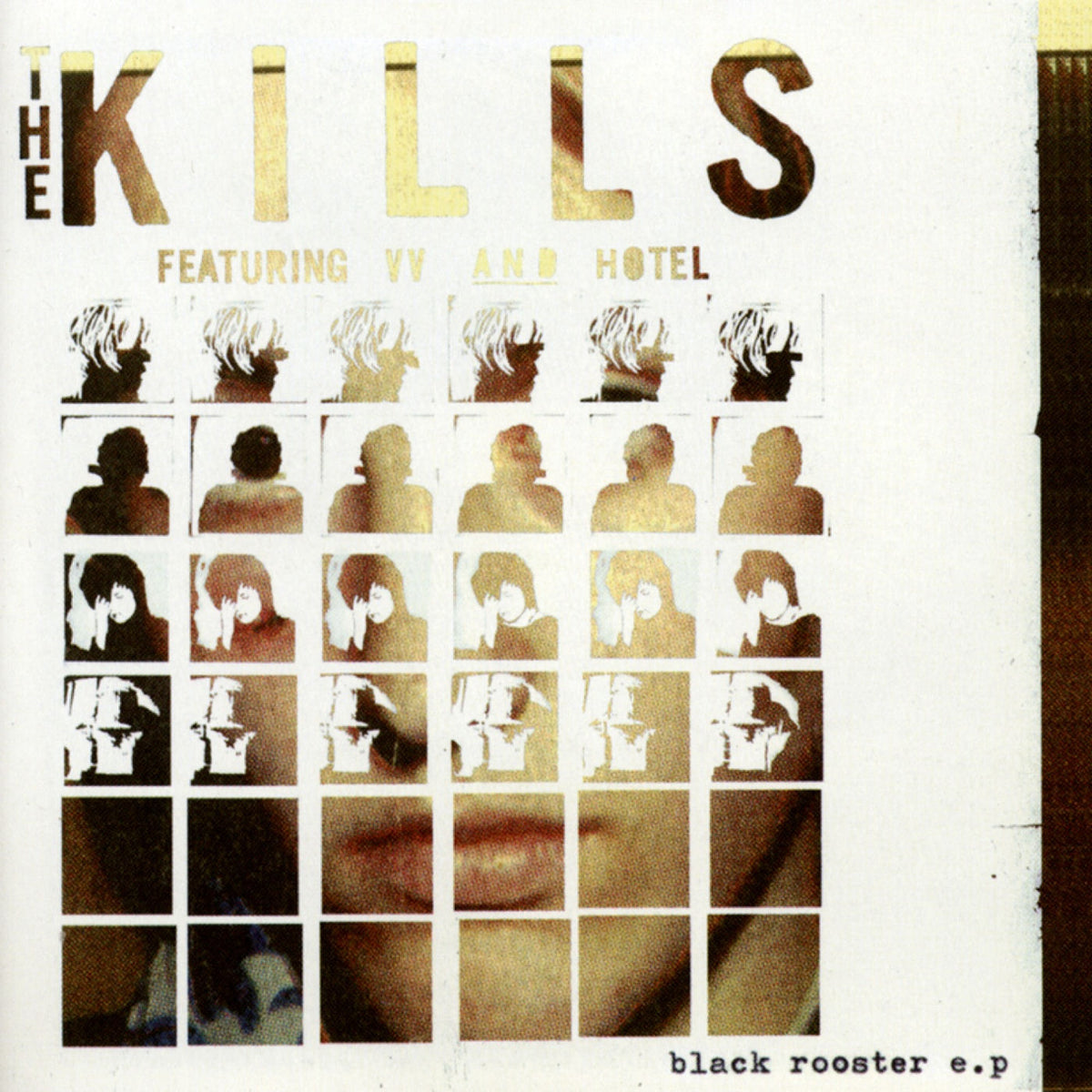 The Kills – Black Rooster EP vinyl cover