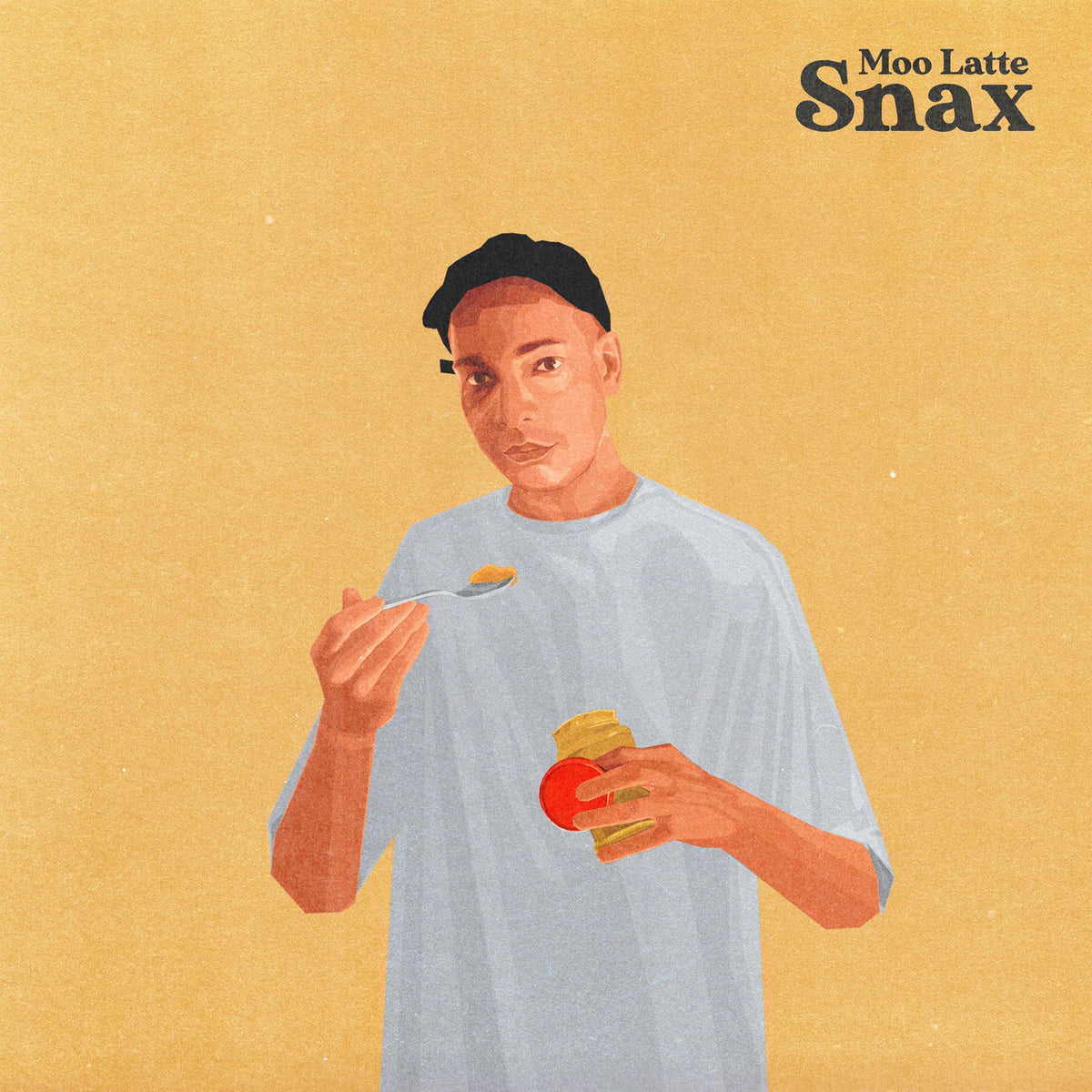 Moo Latte – Snax vinyl record cover