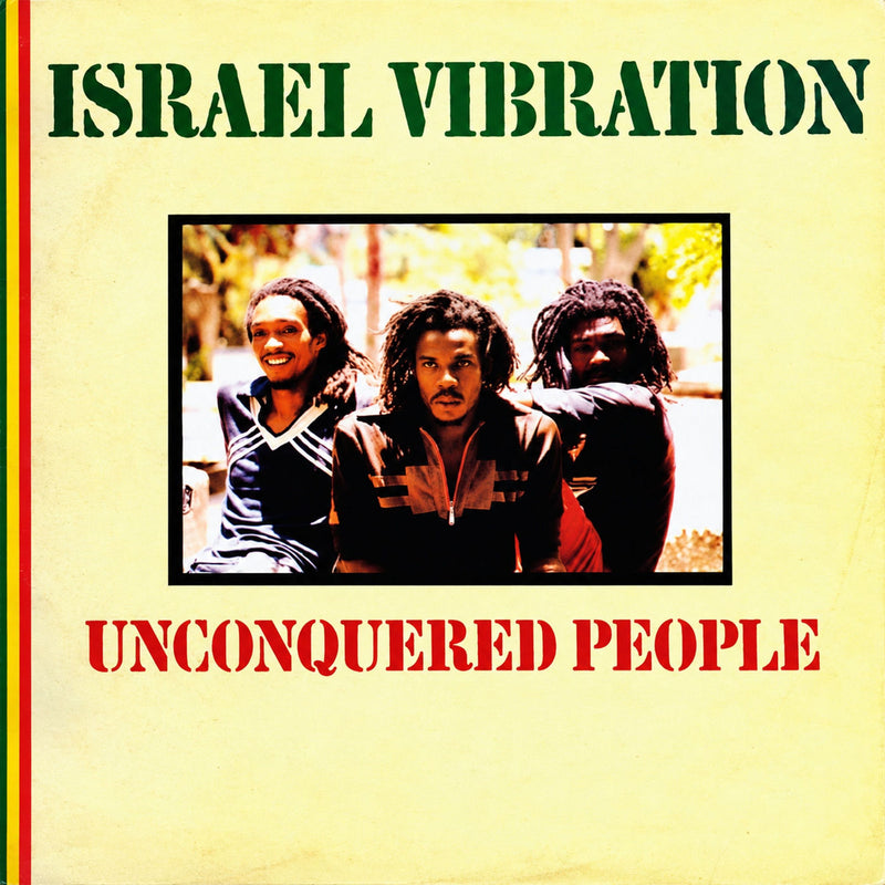 Israel Vibration – Unconquered People vinyl record cover