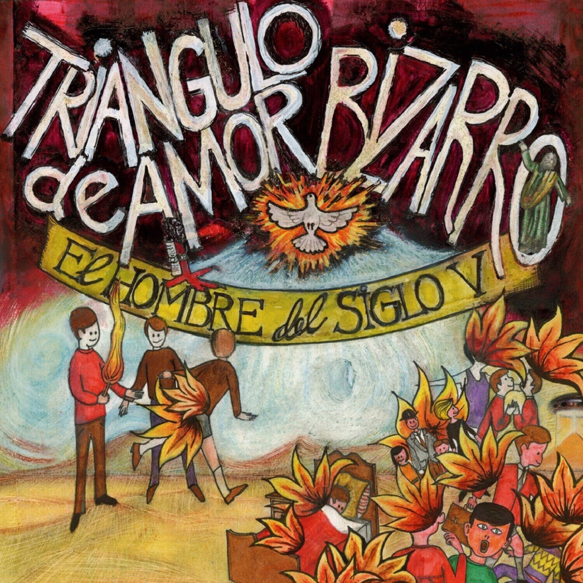 Triangulo De Amor Bizarro – El Hombre Del Siglo V - Red Vinyl vinyl record cover