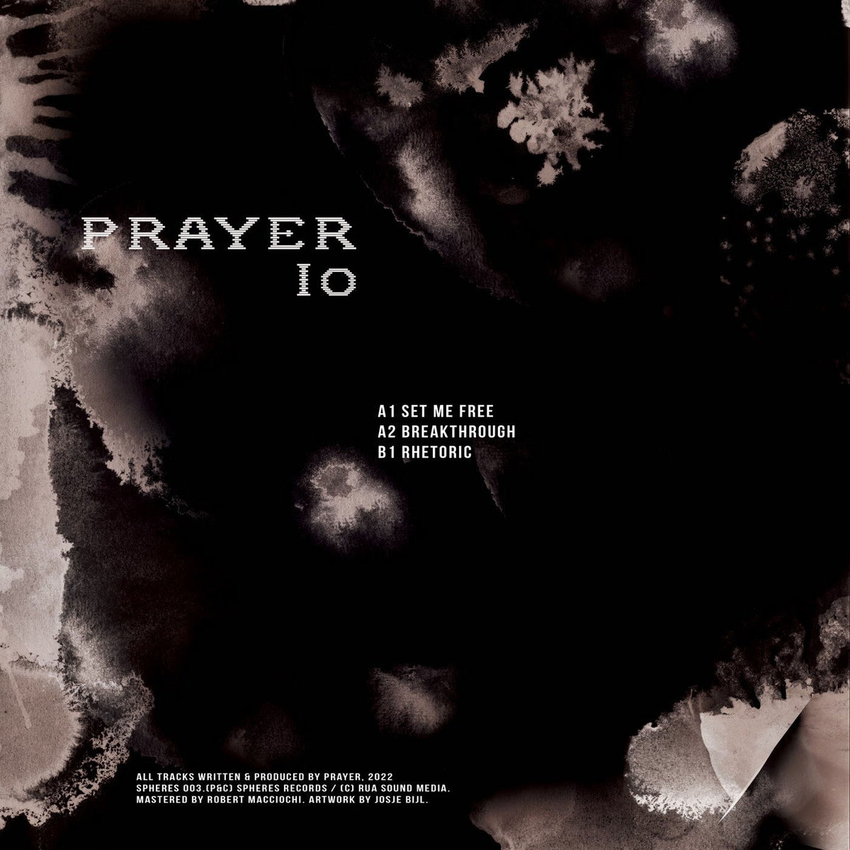 Prayer – Io vinyl cover