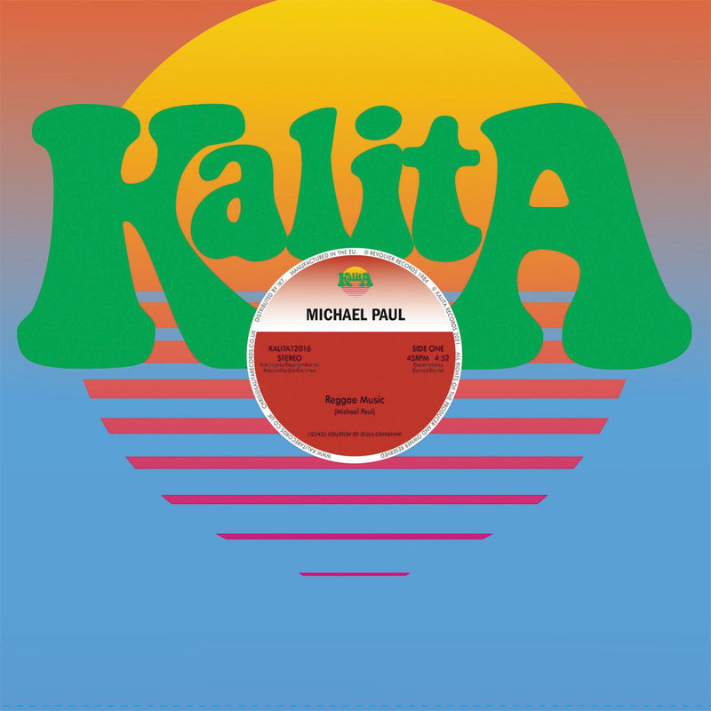 Michael Paul – Reggae Music vinyl record cover