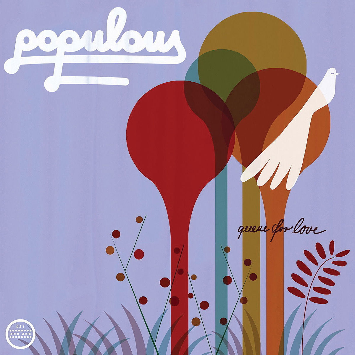 Populous – Queue For Love [LP] vinyl record cover