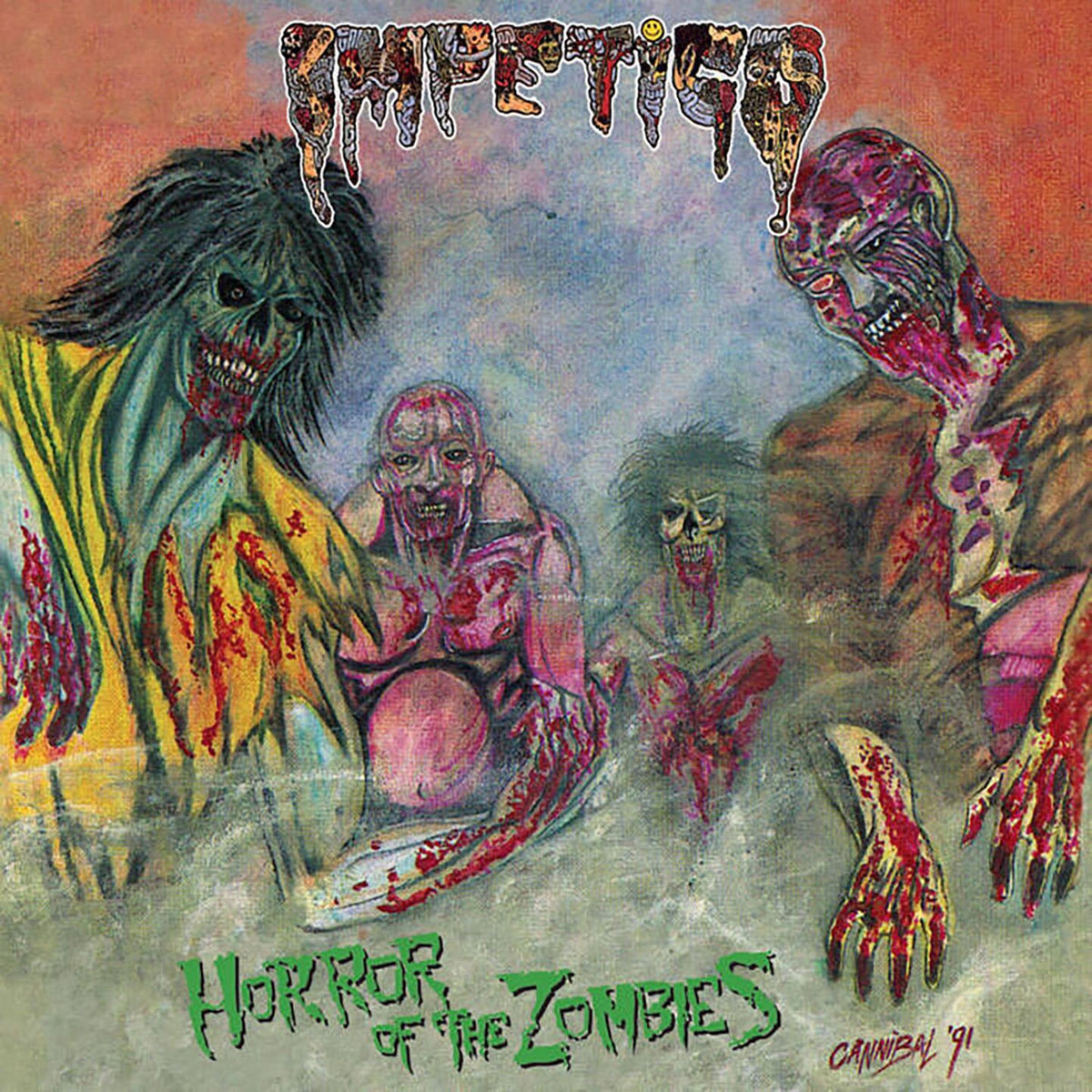 Impetigo – Horror Of The Zombies [LP] vinyl record cover