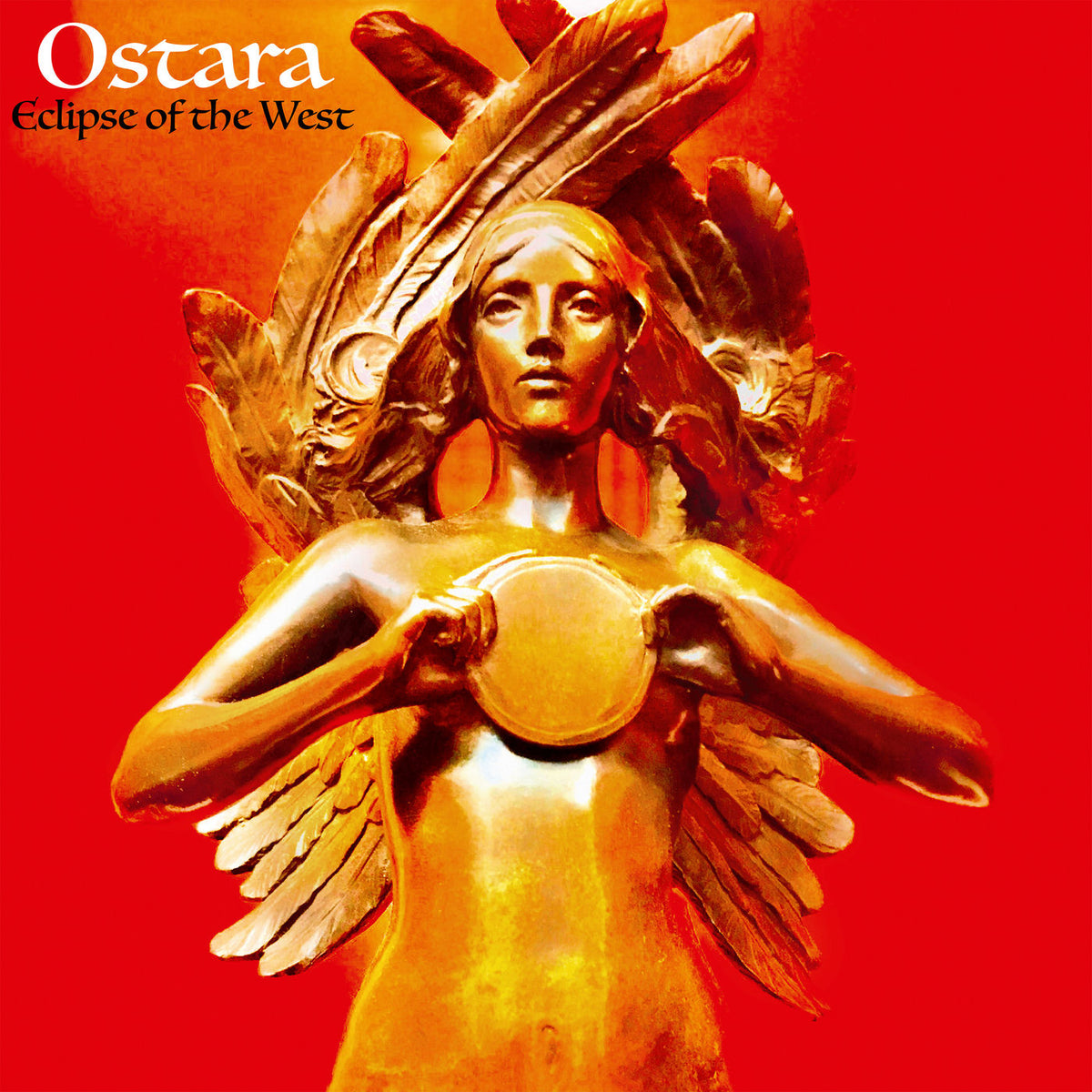 Ostara – Eclipse Of The West (GOLD VINYL+CD) vinyl record cover