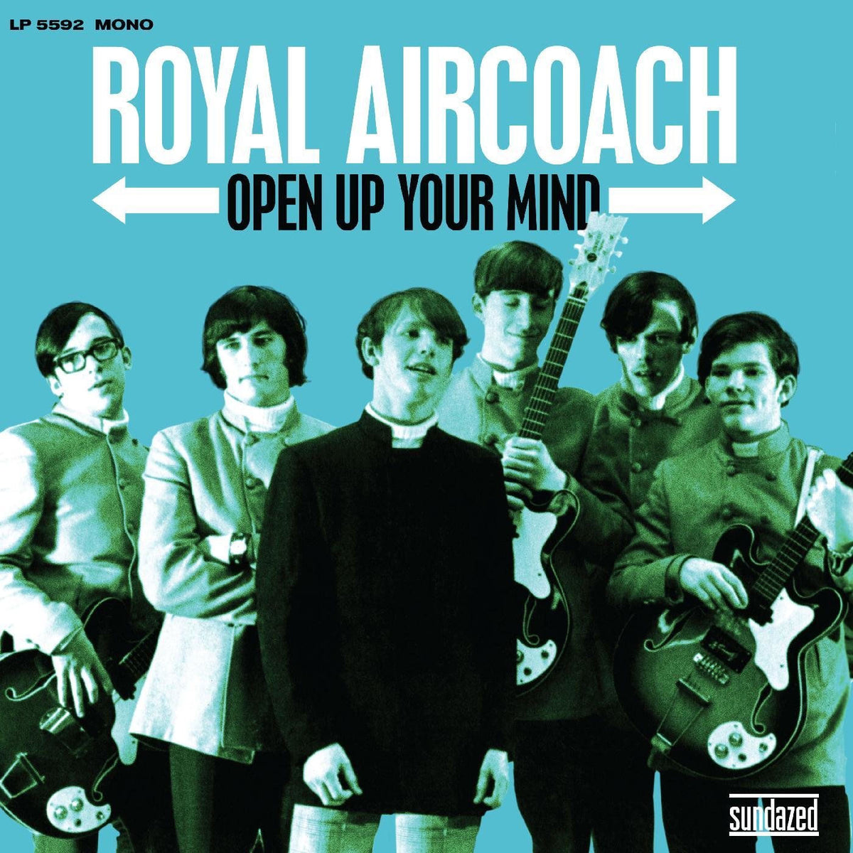 Royal Aircoach – Open Up Your Mind (SKY BLUE VINYL) vinyl record cover