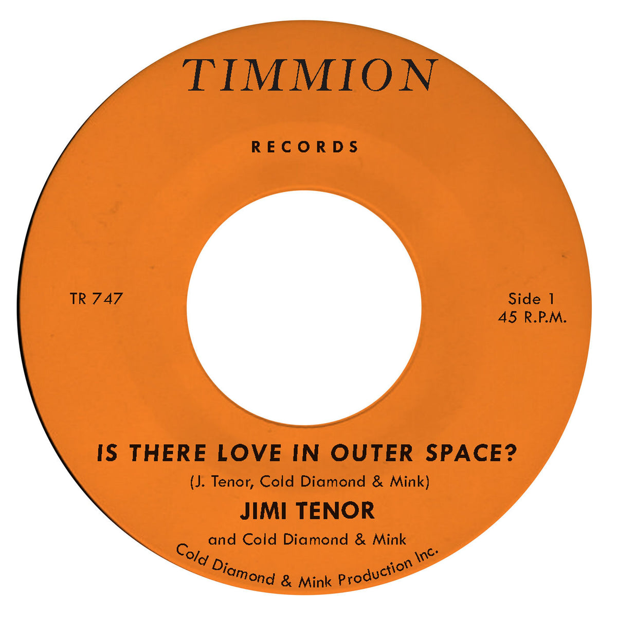 Jimi Tenor – Is There Love In Outer Space? vinyl cover