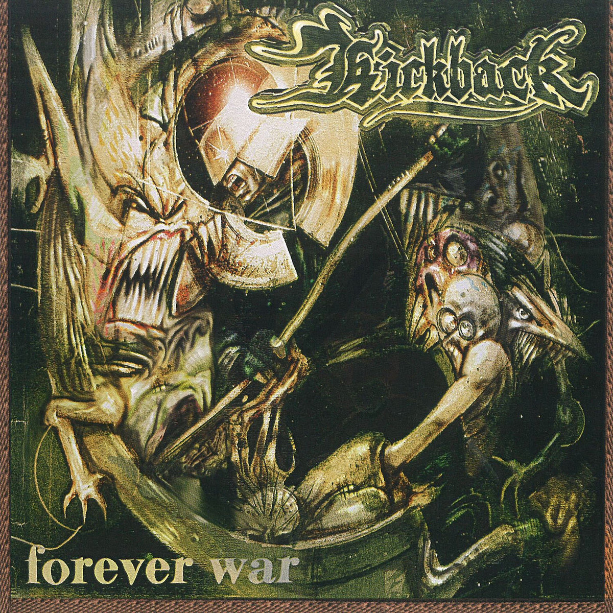 Kickback – Forever War vinyl record cover