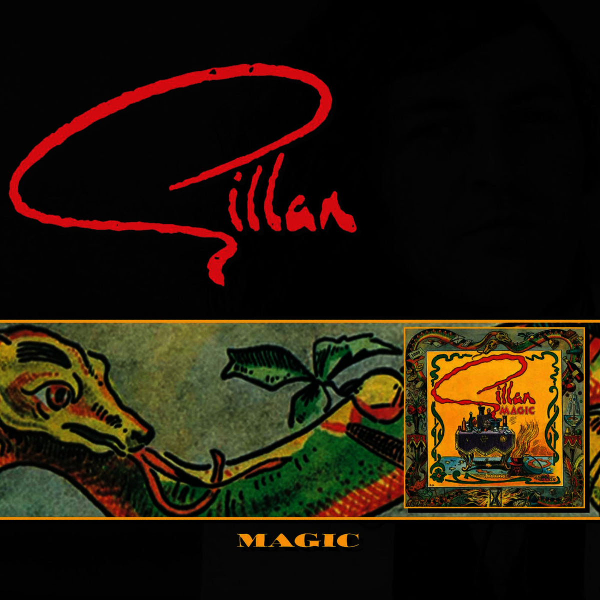 Gillan – Magic vinyl record cover