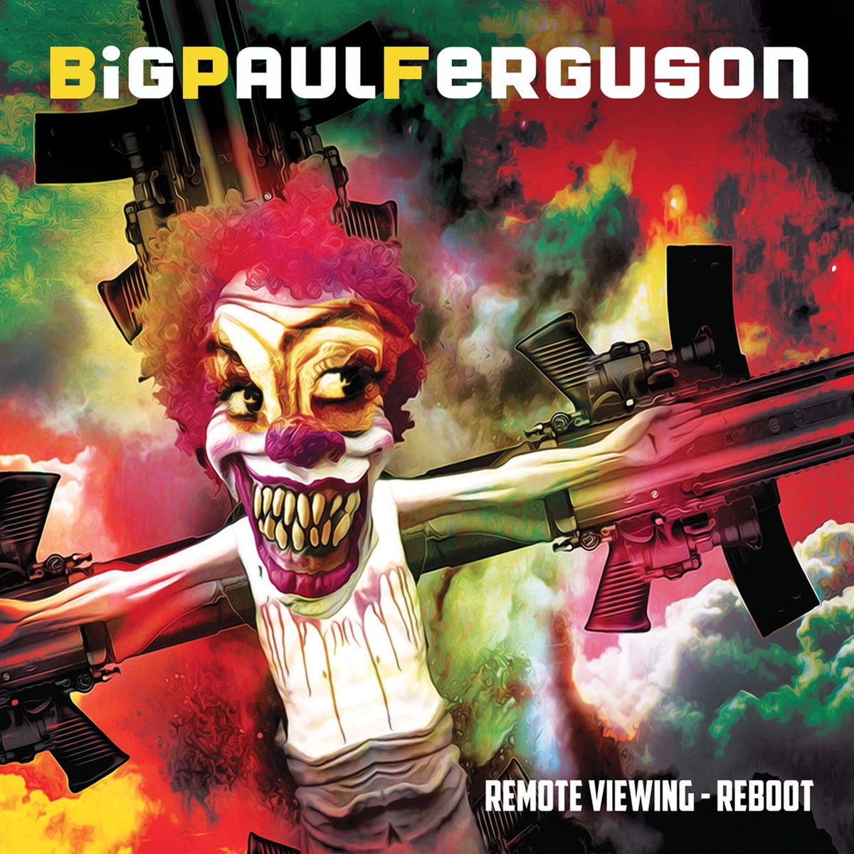 Big Paul Ferguson – Remote Viewing - Reboot vinyl cover