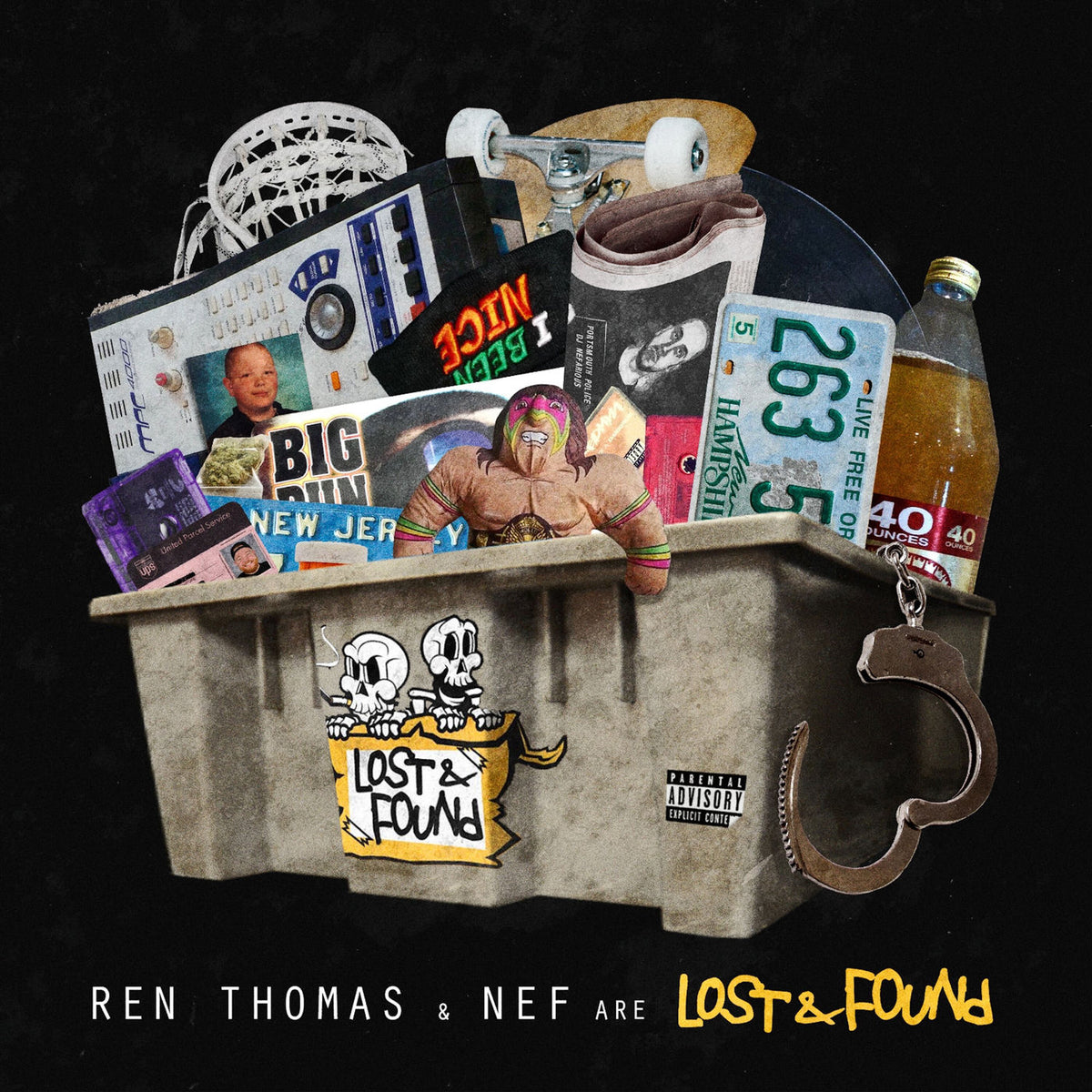 Ren Thomas – Lost & Found vinyl cover