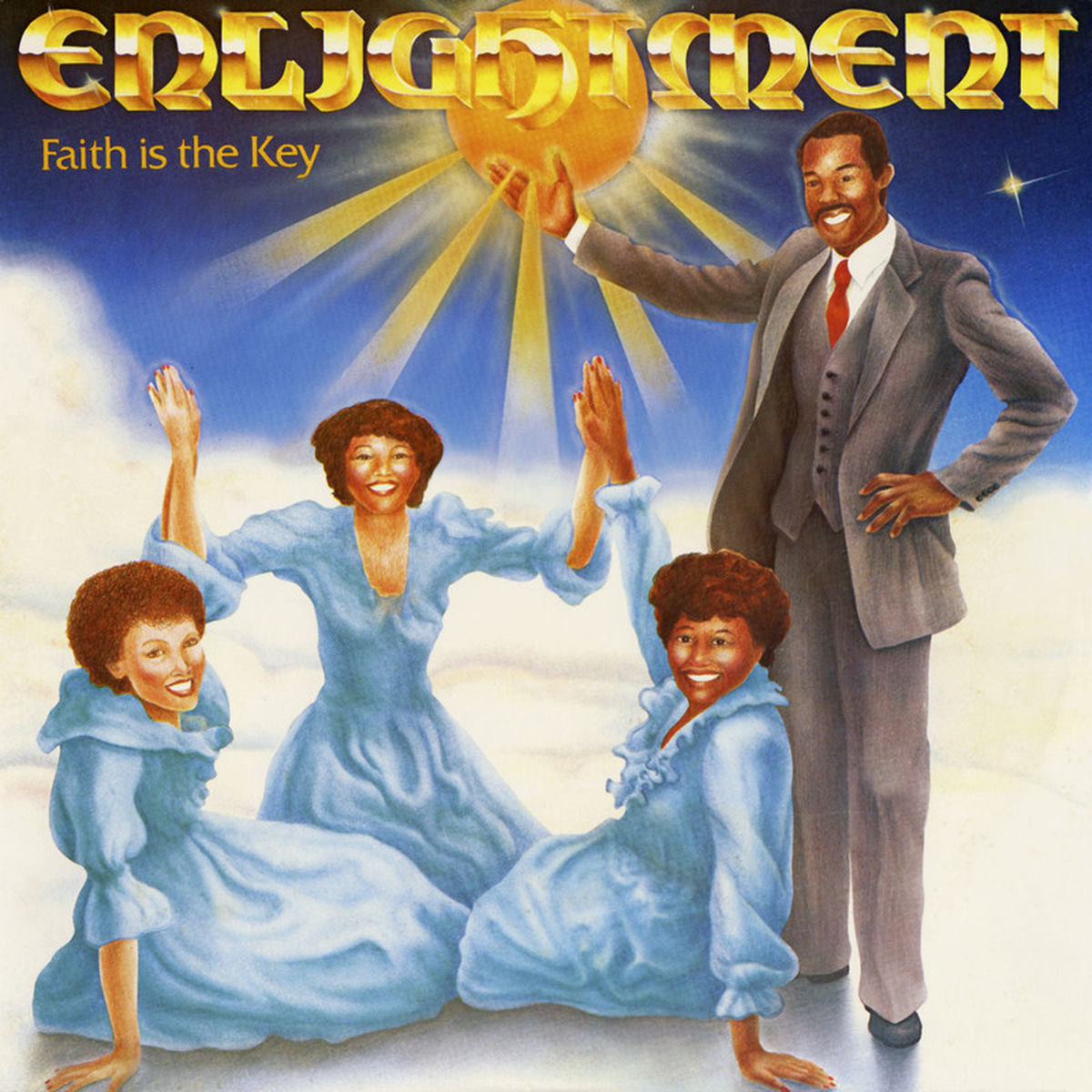 Enlightment – Faith Is The Key (Sunglow Vinyl) (Indies) vinyl record cover