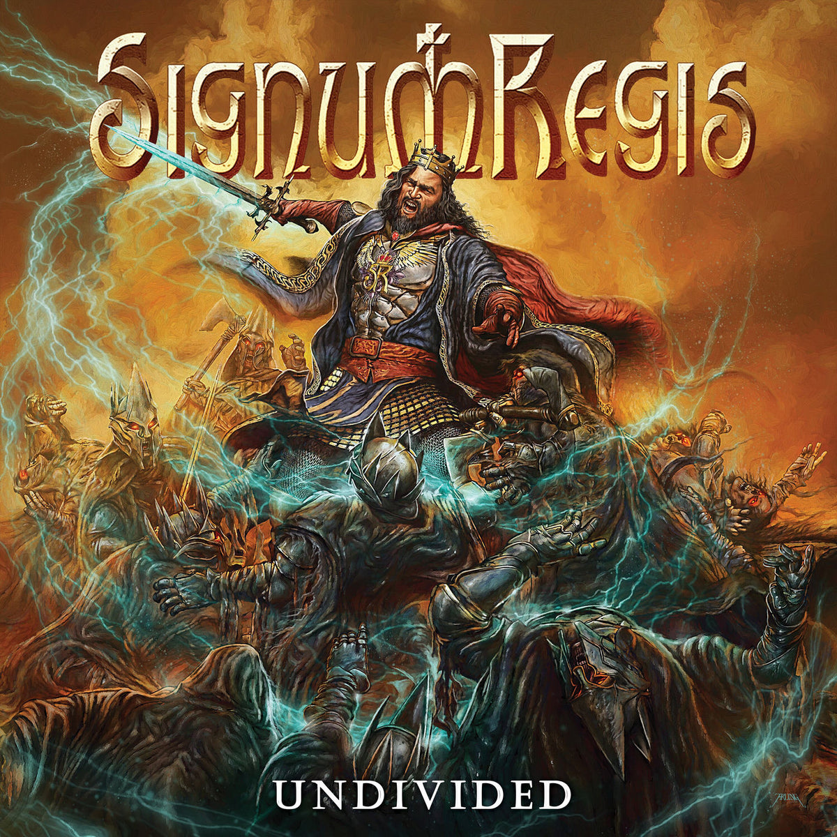 Signum Regis – Undivided vinyl record cover