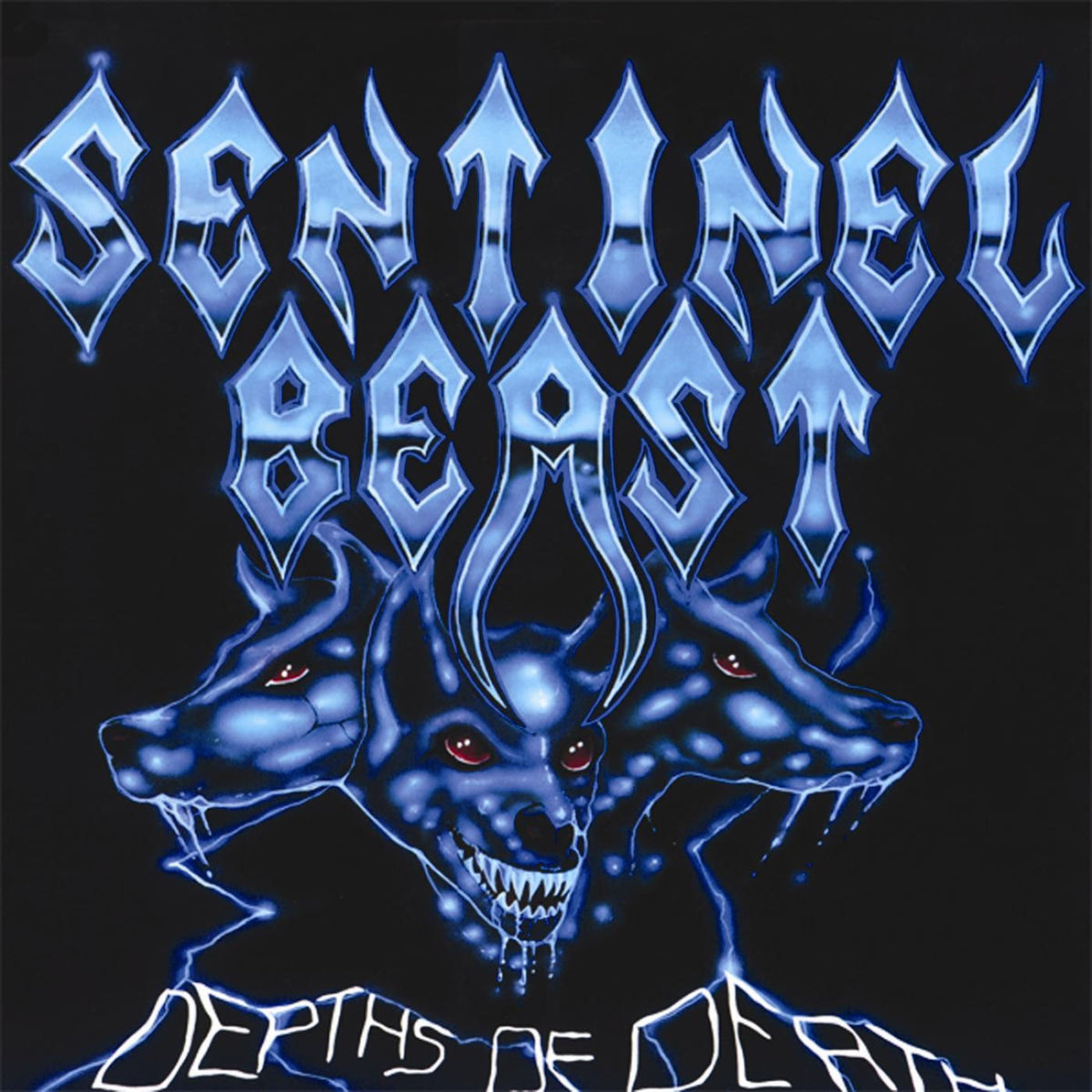 Sentinel Beast – Depths of Death (Coloured Vinyl) vinyl record cover
